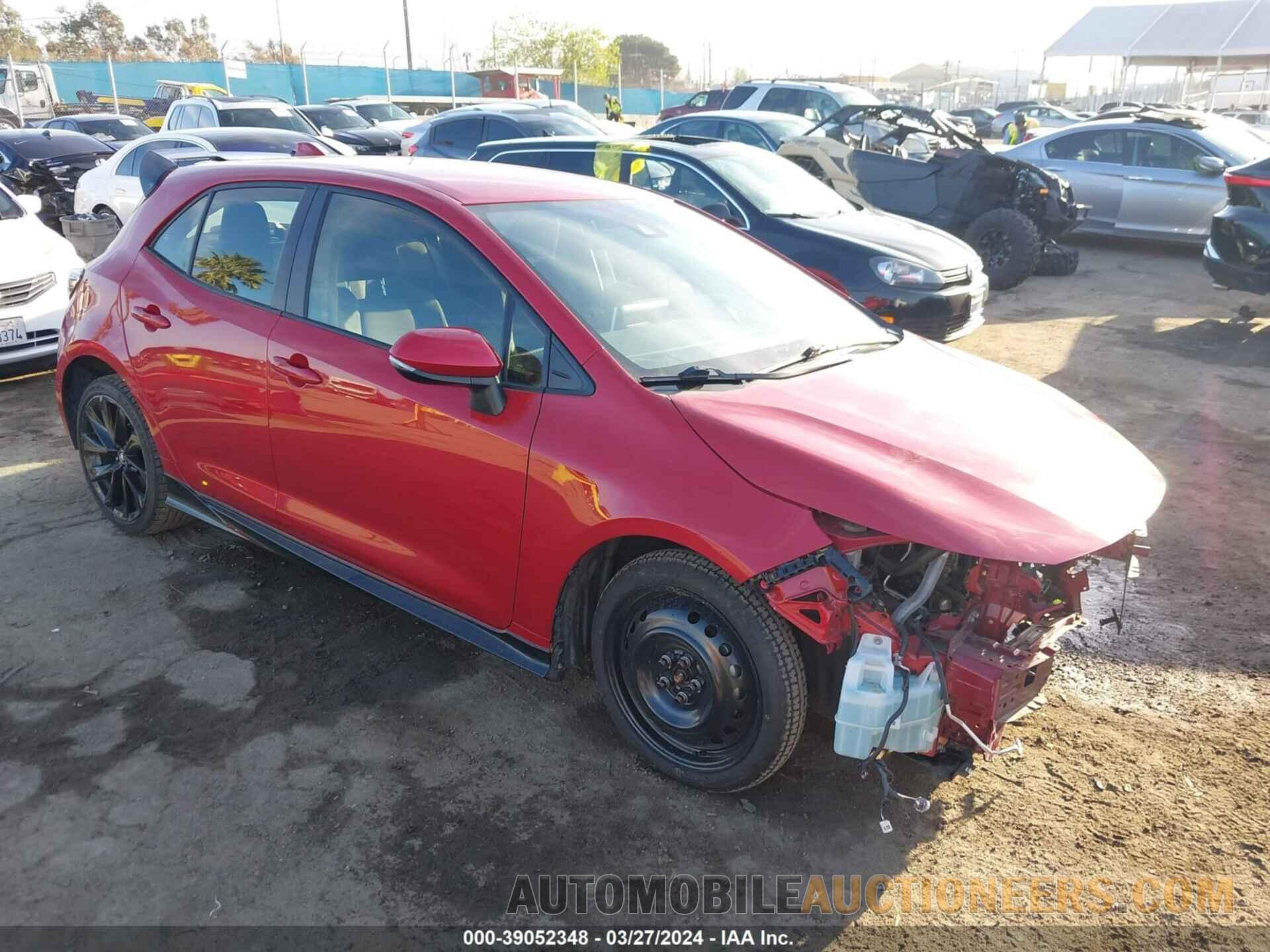 JTND4MBE2M3109078 TOYOTA COROLLA 2021