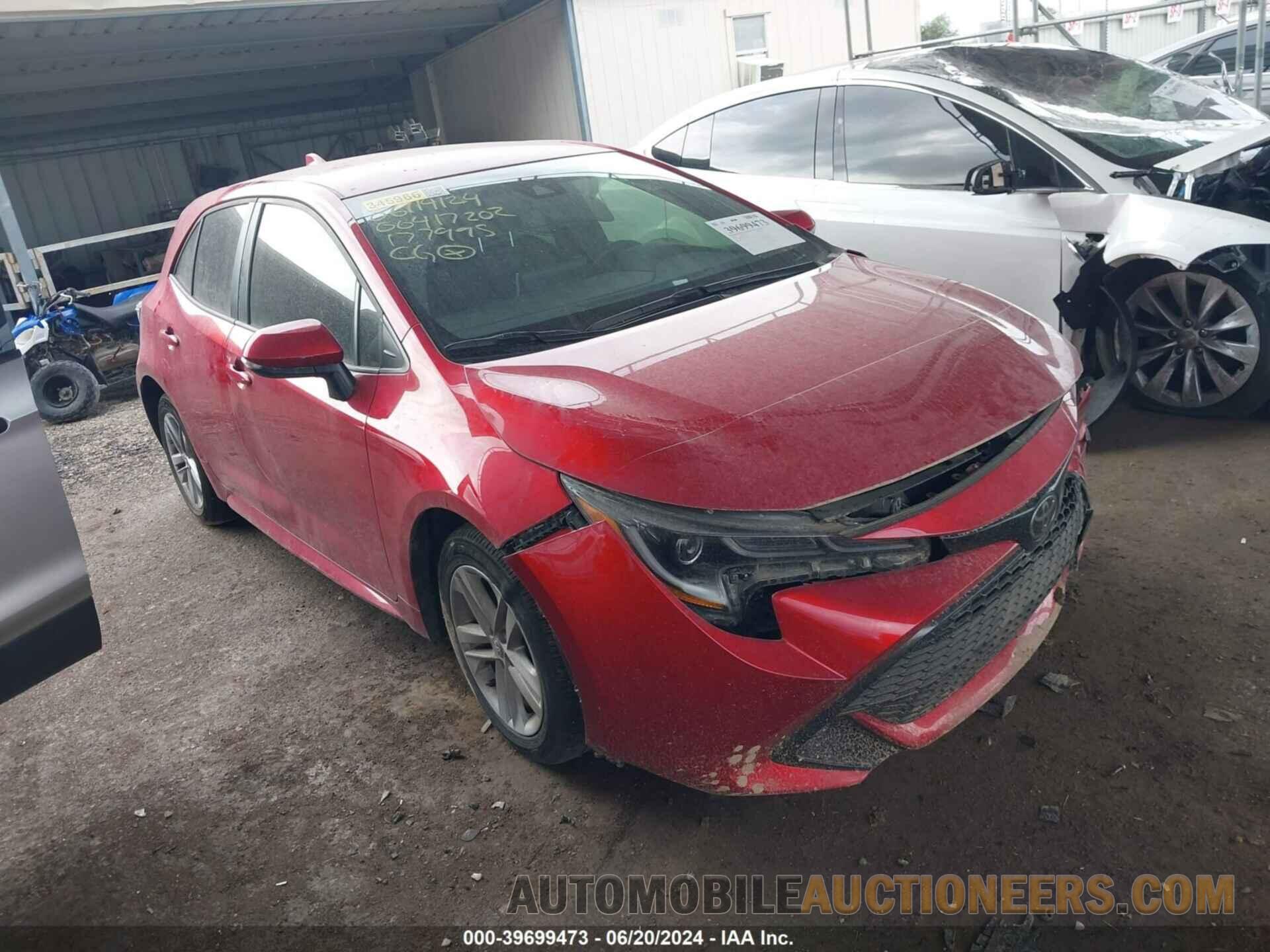 JTND4MBE2N3177995 TOYOTA COROLLA 2022