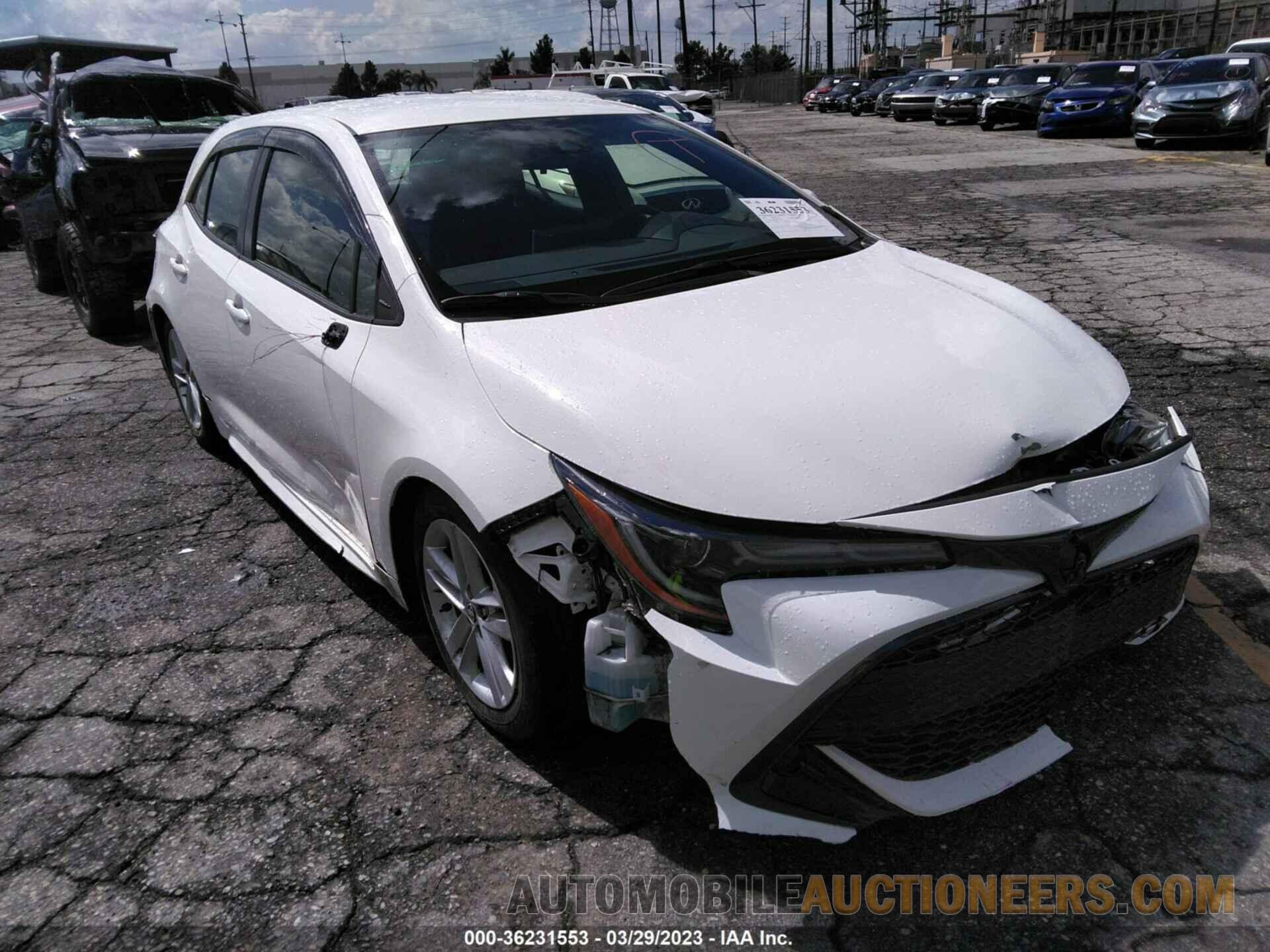 JTND4MBE4N3188691 TOYOTA COROLLA HATCHBACK 2022