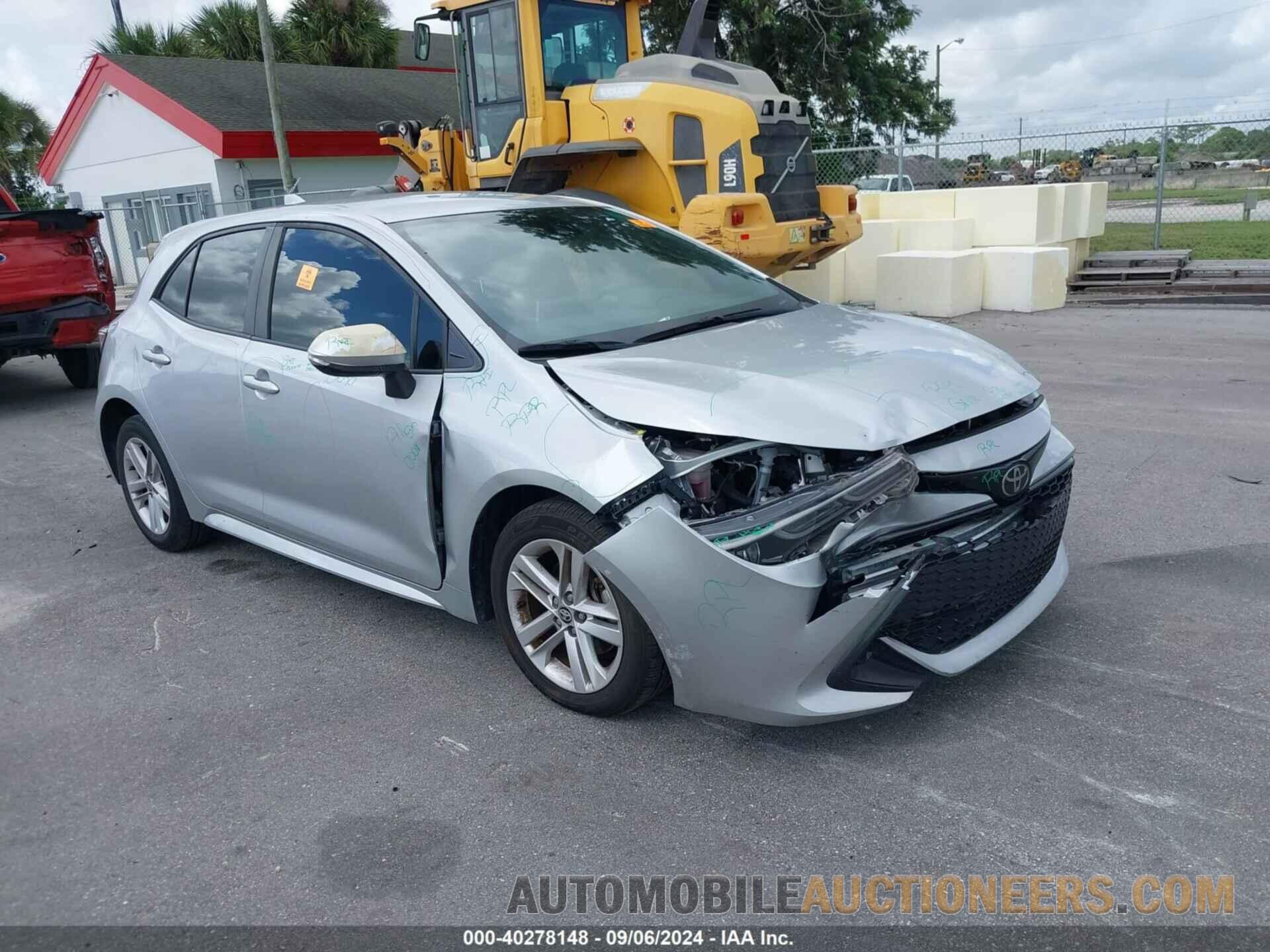 JTND4MBE8M3118058 TOYOTA COROLLA 2021