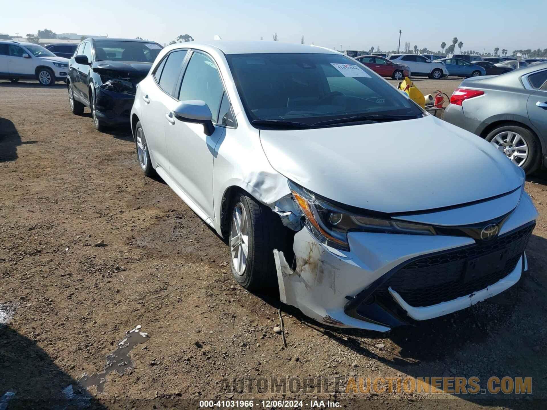 JTND4MBE8M3137113 TOYOTA COROLLA 2021