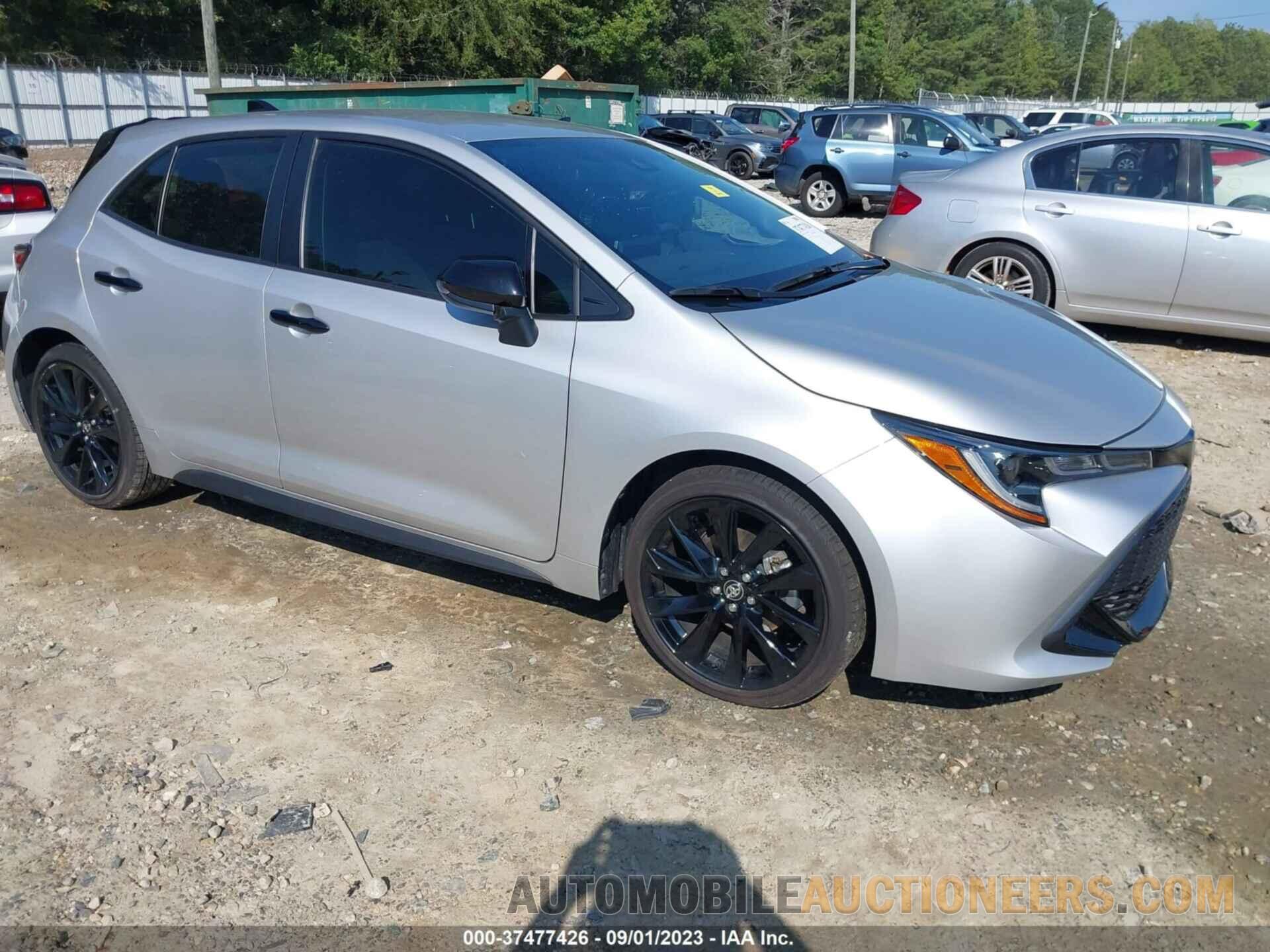 JTND4MBE8N3185308 TOYOTA COROLLA HATCHBACK 2022