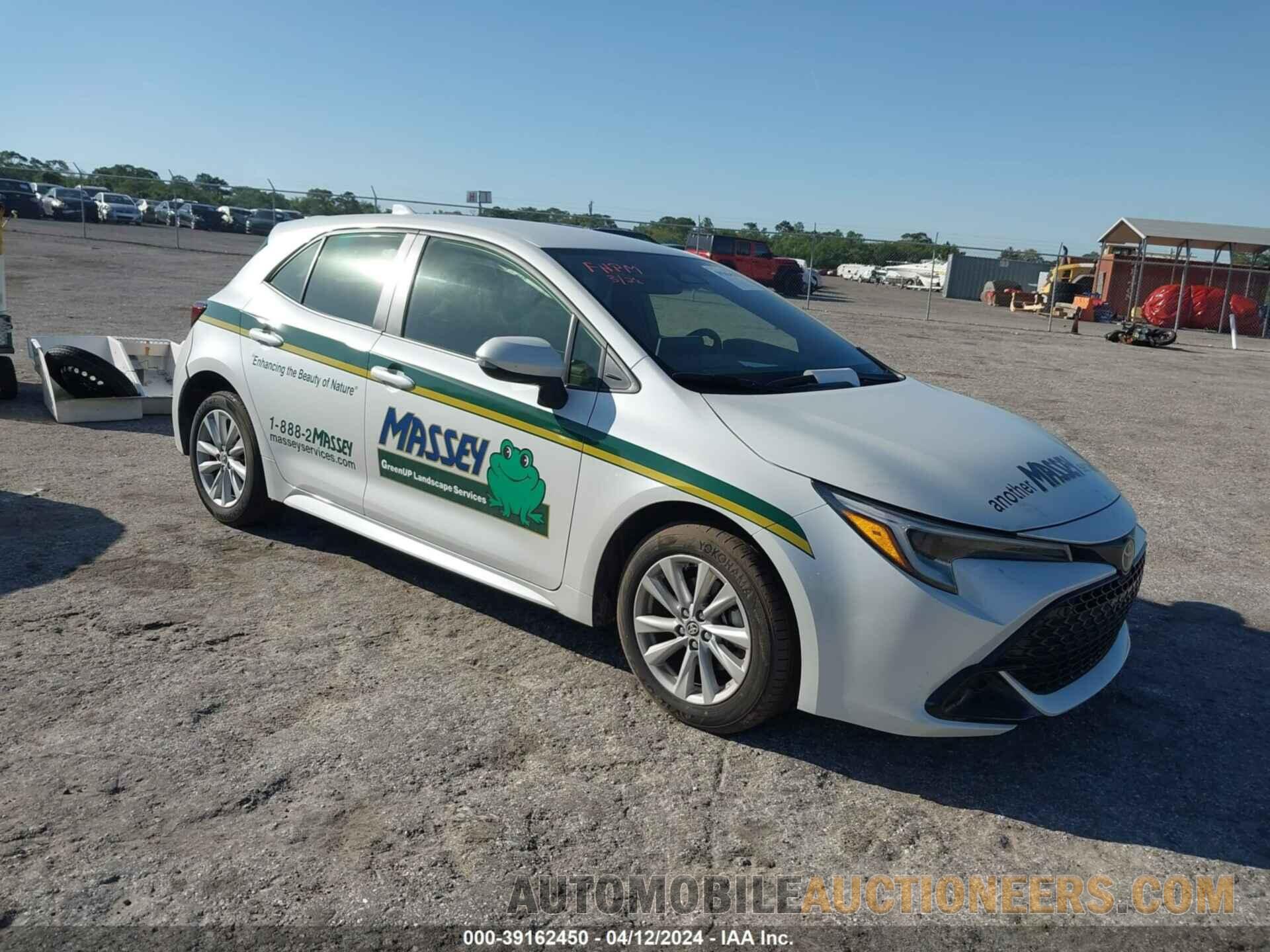 JTND4MBE8P3203227 TOYOTA COROLLA 2023