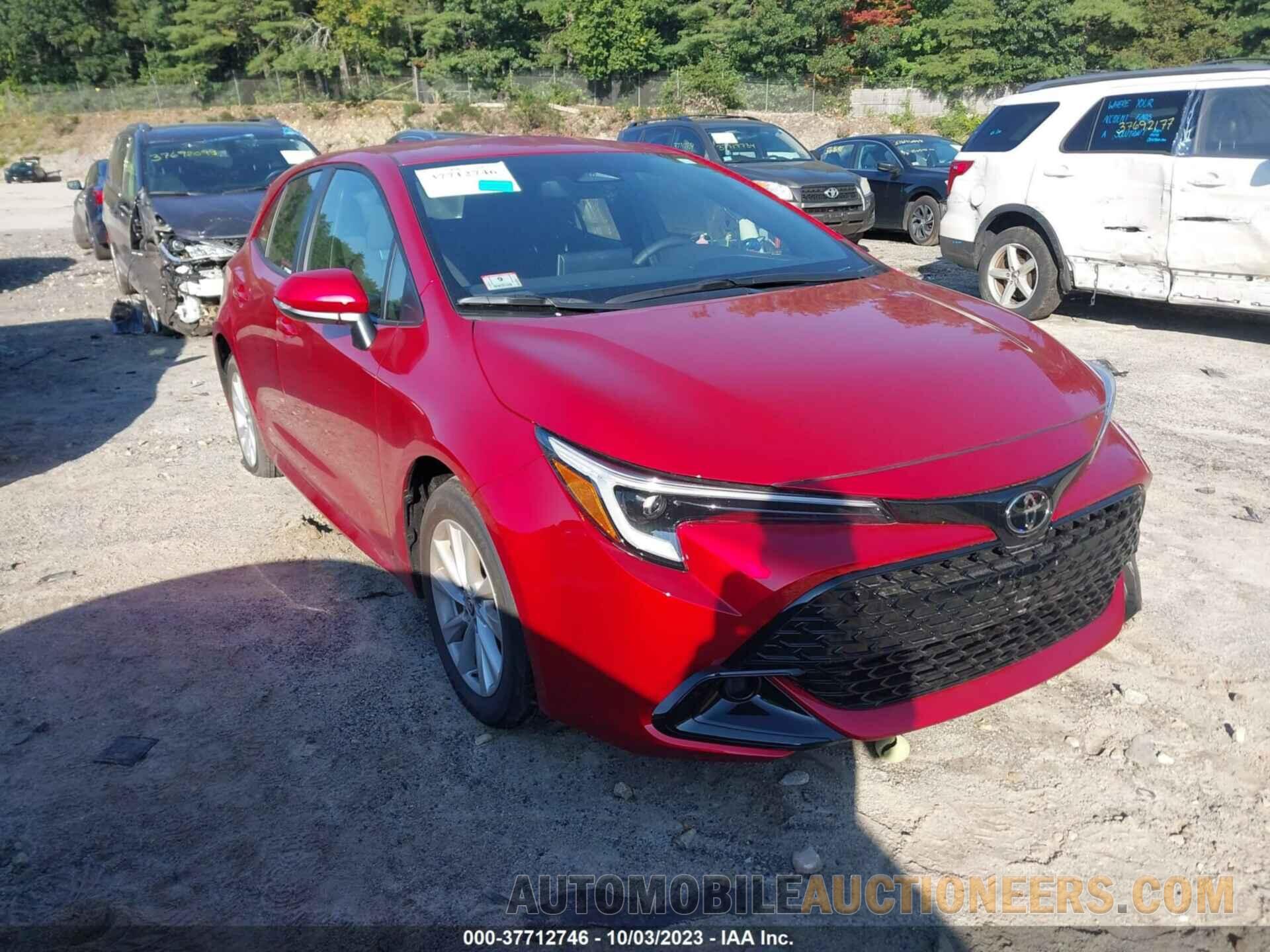 JTND4MBE8P3212428 TOYOTA COROLLA HATCHBACK 2023