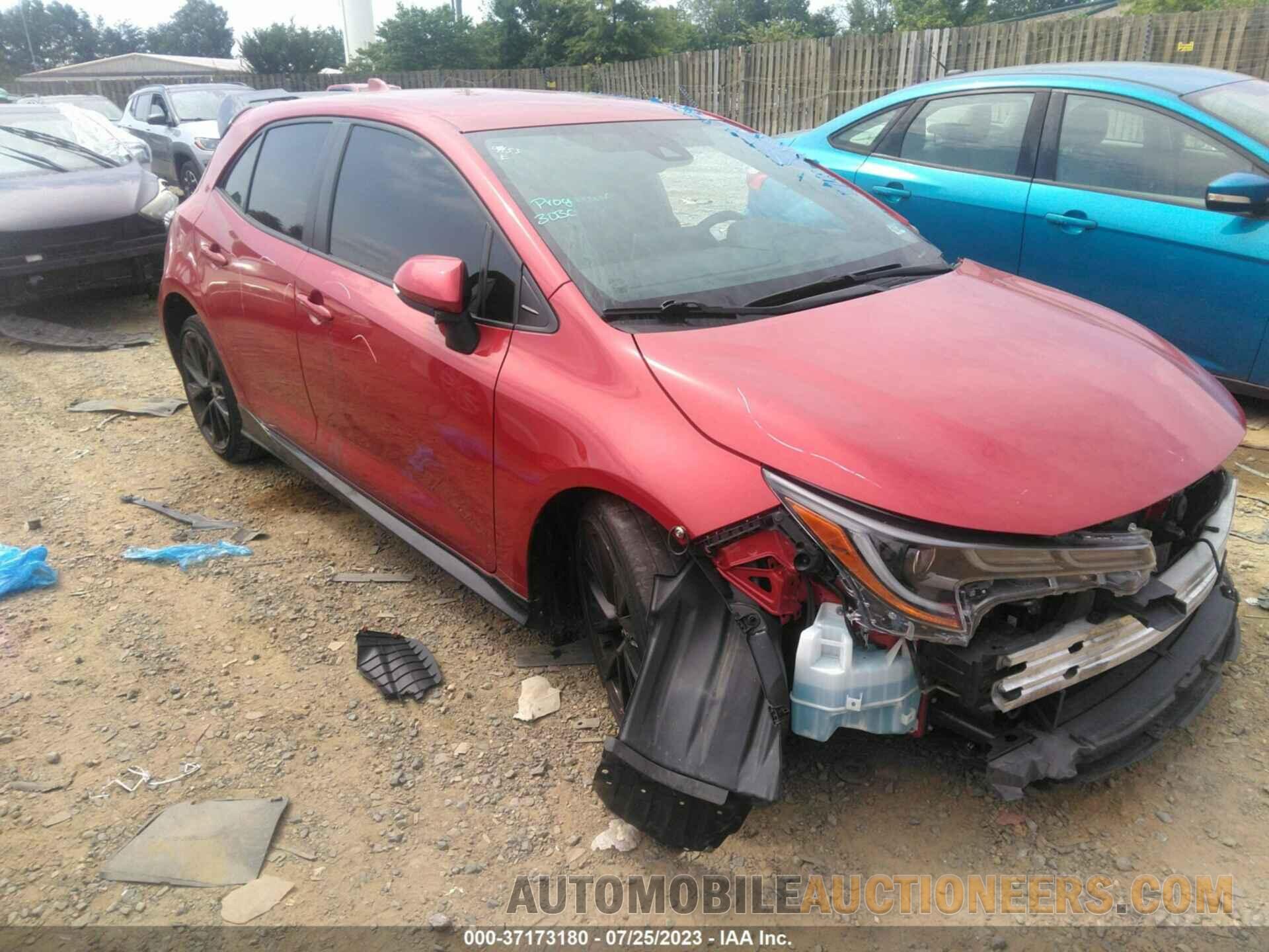 JTND4MBE9M3107473 TOYOTA COROLLA 2021