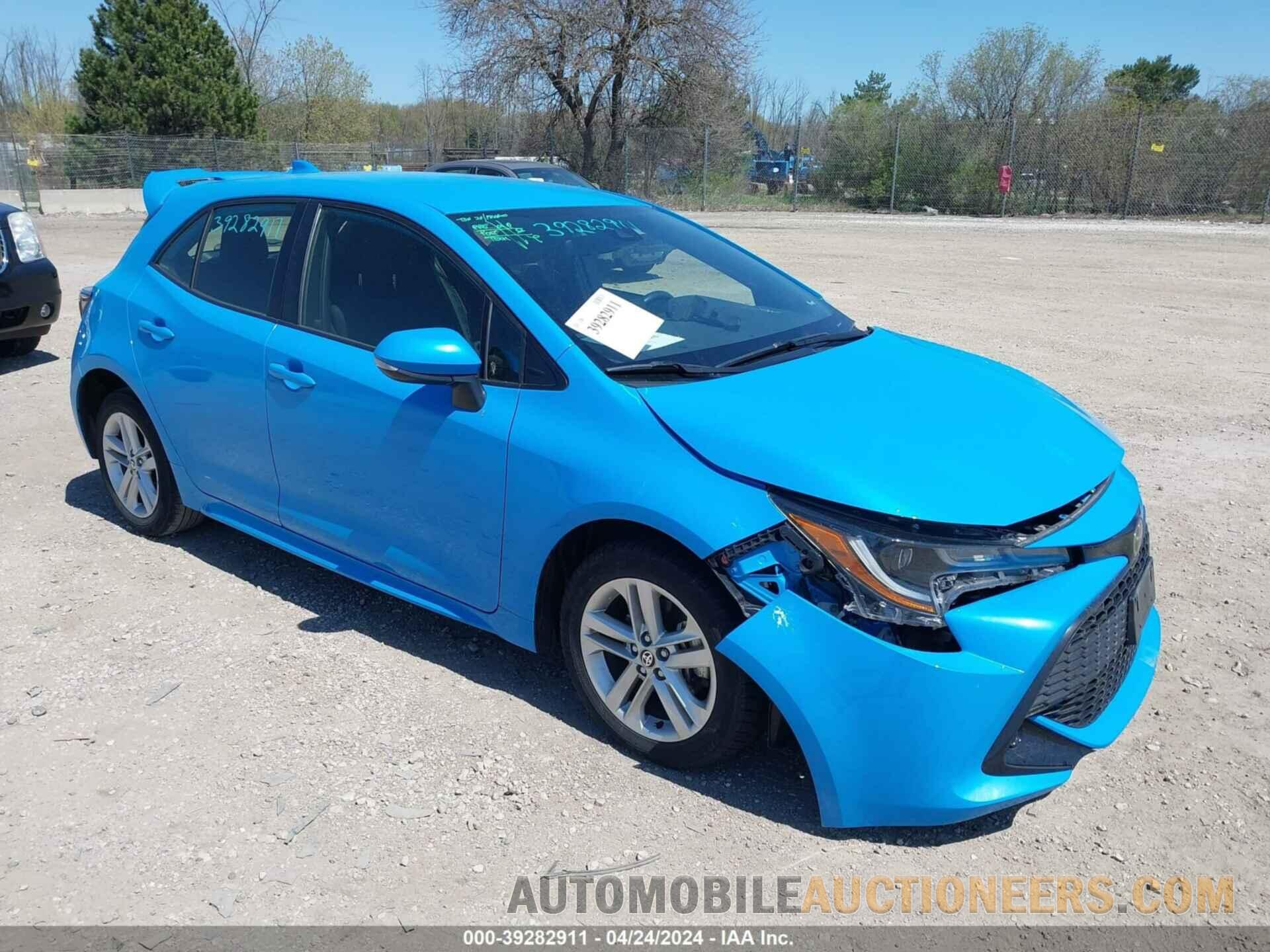 JTND4RBE3L3083358 TOYOTA COROLLA 2020