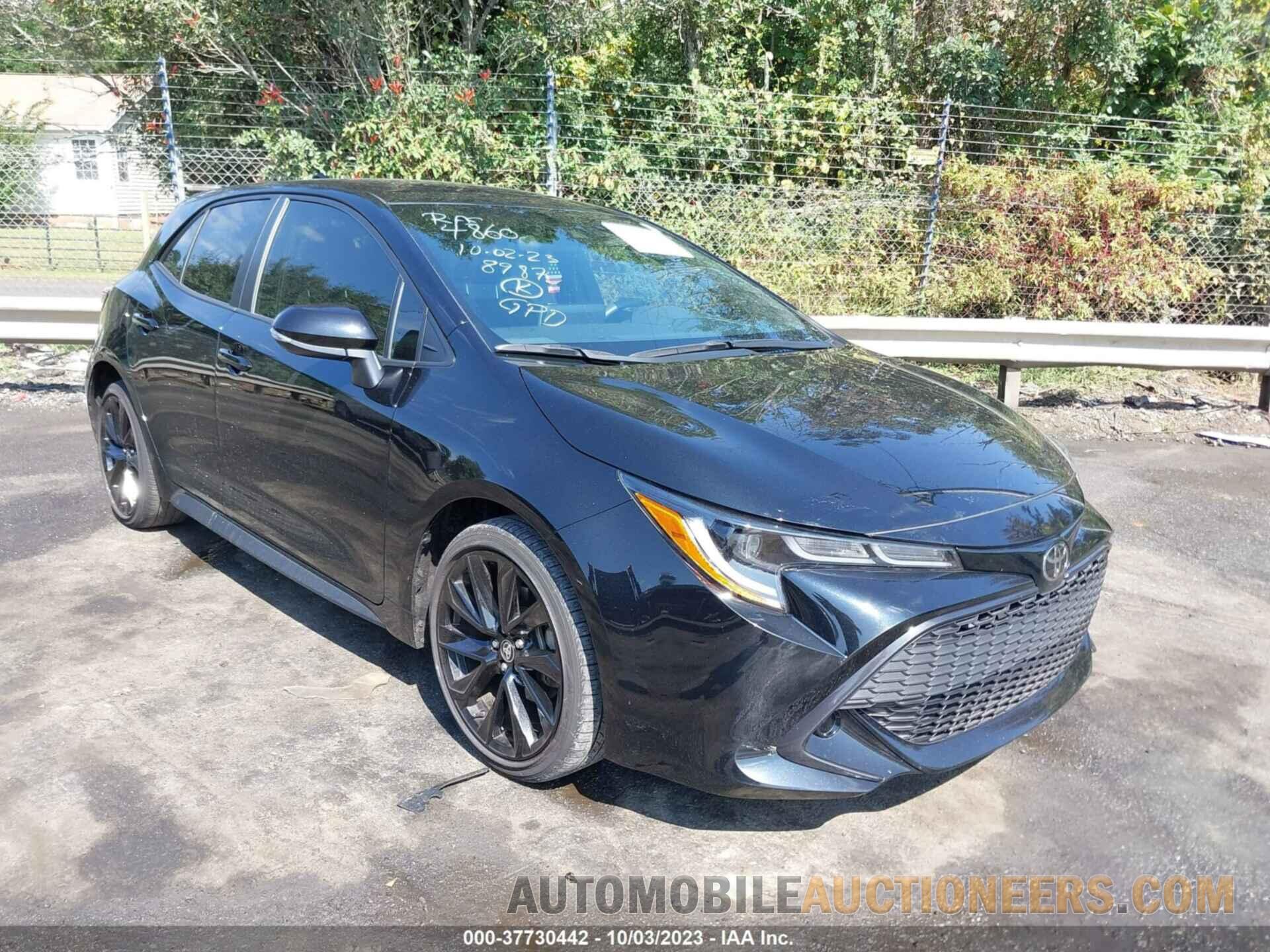 JTND4RBE4L3088987 TOYOTA COROLLA HATCHBACK 2020