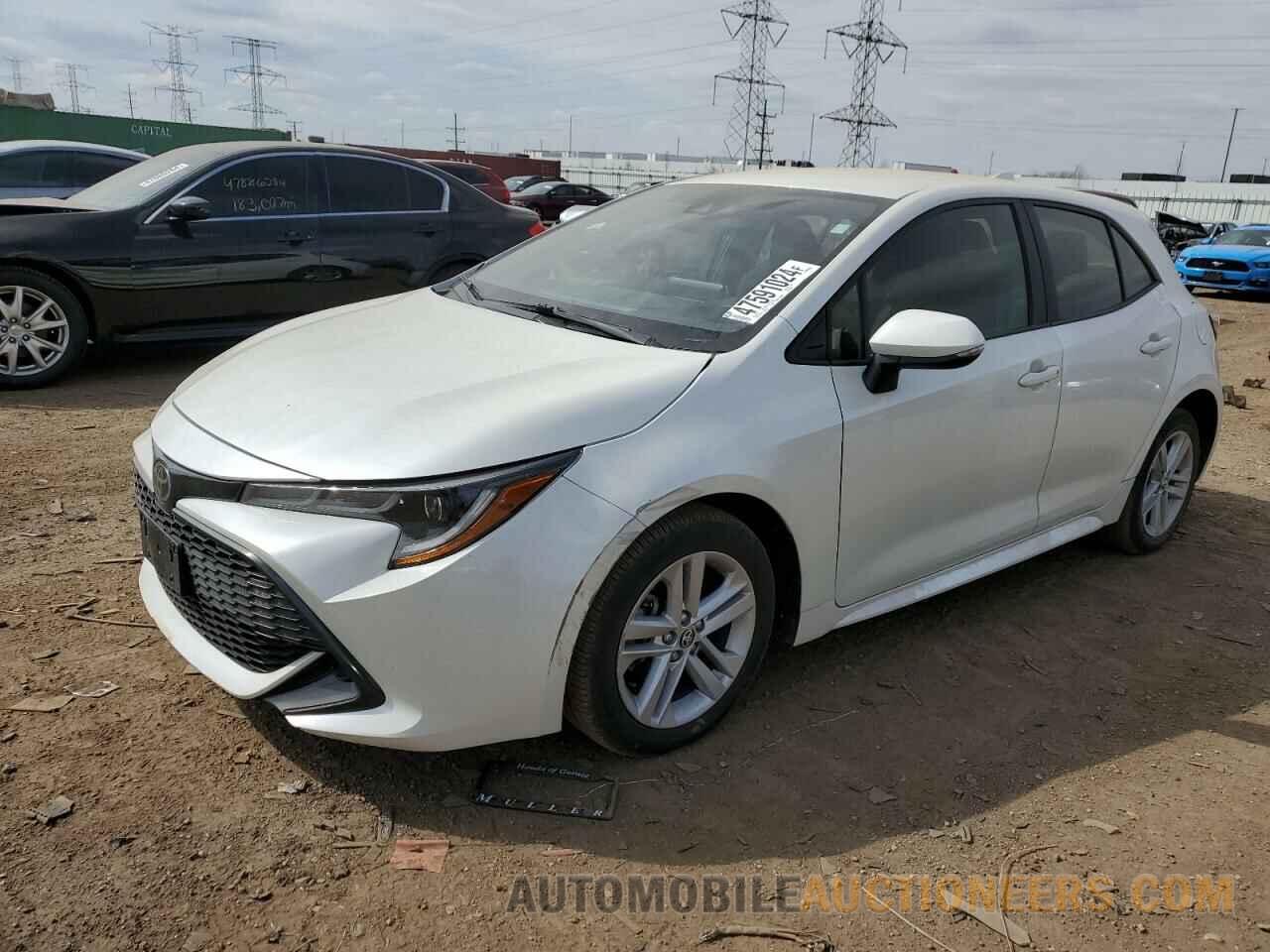 JTNK4RBE0K3008431 TOYOTA COROLLA 2019