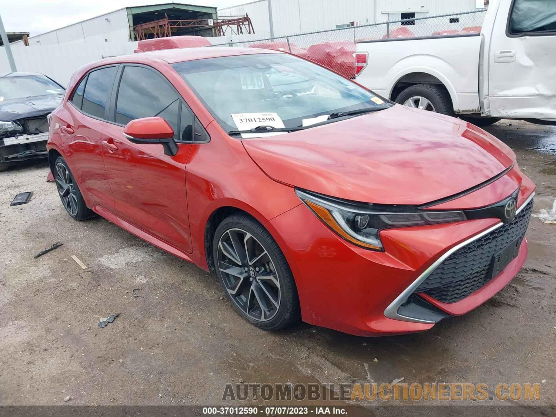 JTNK4RBE0K3009384 TOYOTA COROLLA HATCHBACK 2019