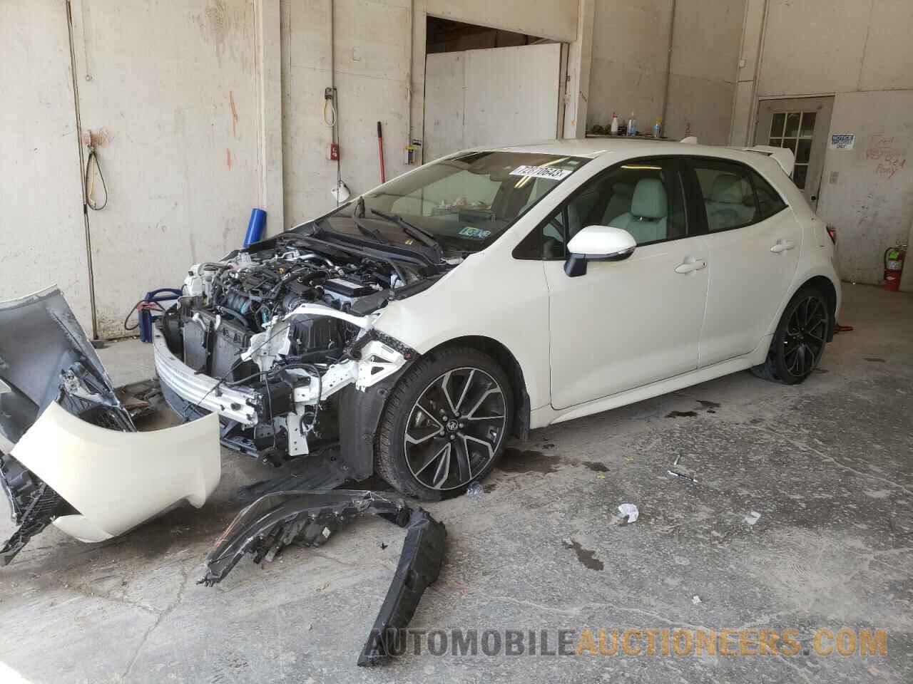 JTNK4RBE0K3052087 TOYOTA COROLLA 2019