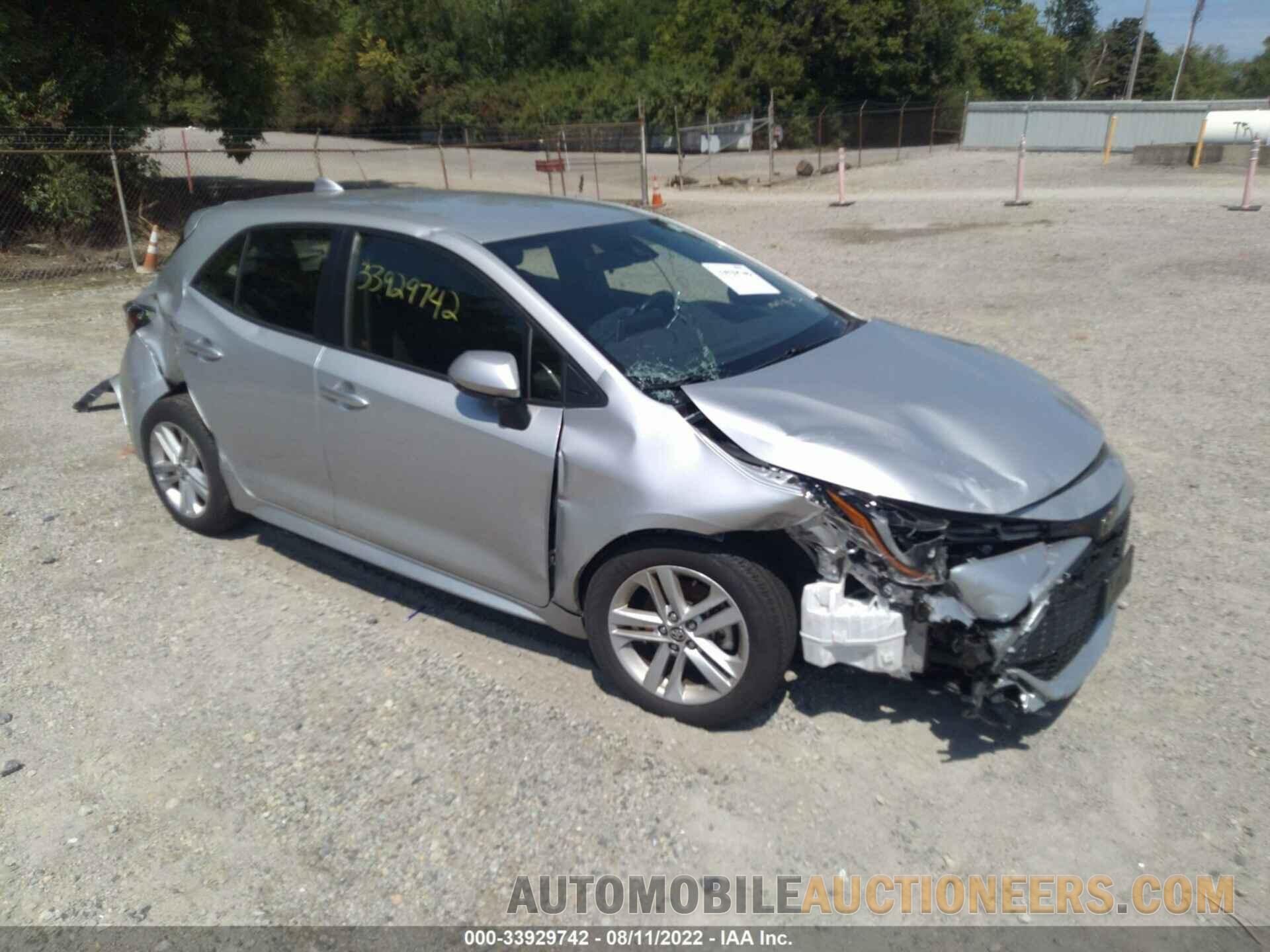 JTNK4RBE0K3055961 TOYOTA COROLLA HATCHBACK 2019