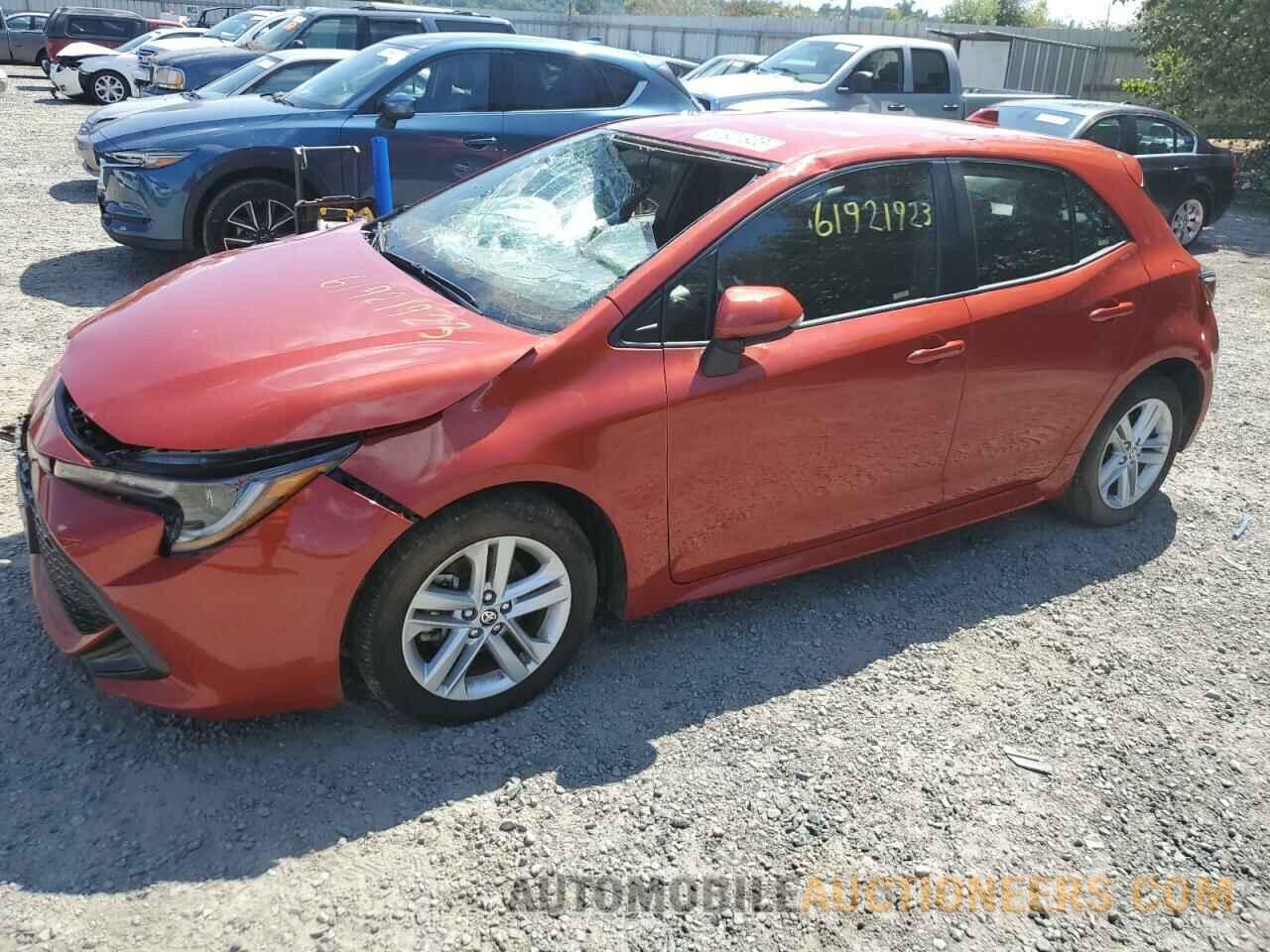 JTNK4RBE1K3010267 TOYOTA COROLLA 2019