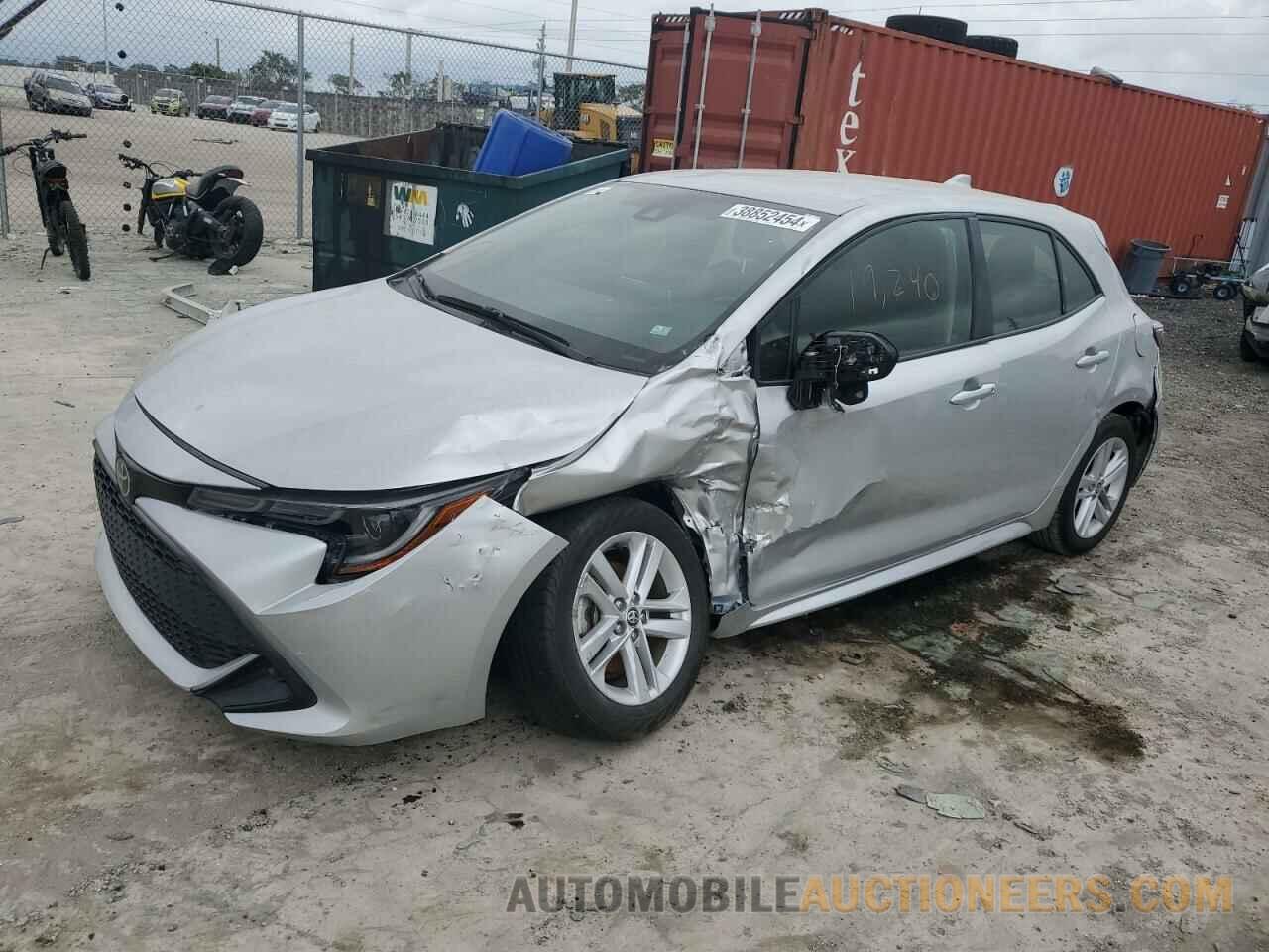 JTNK4RBE1K3033483 TOYOTA COROLLA 2019