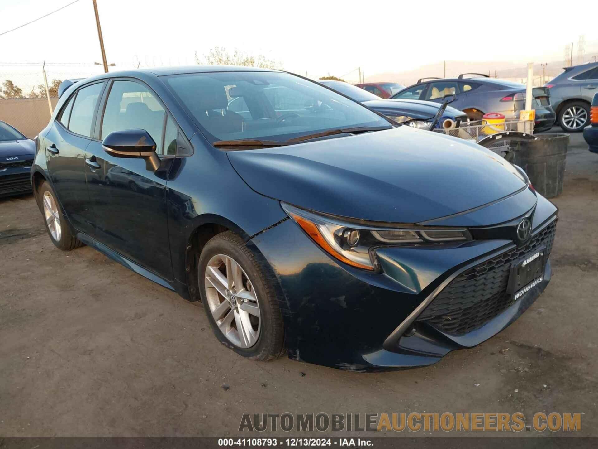 JTNK4RBE1K3035377 TOYOTA COROLLA 2019