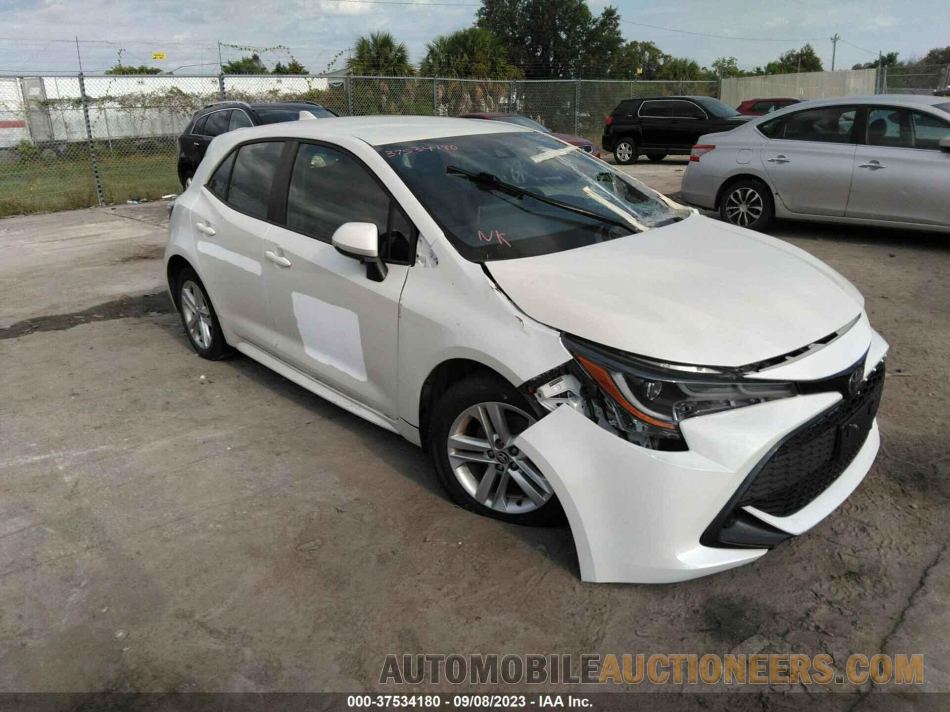 JTNK4RBE1K3038005 TOYOTA COROLLA HATCHBACK 2019