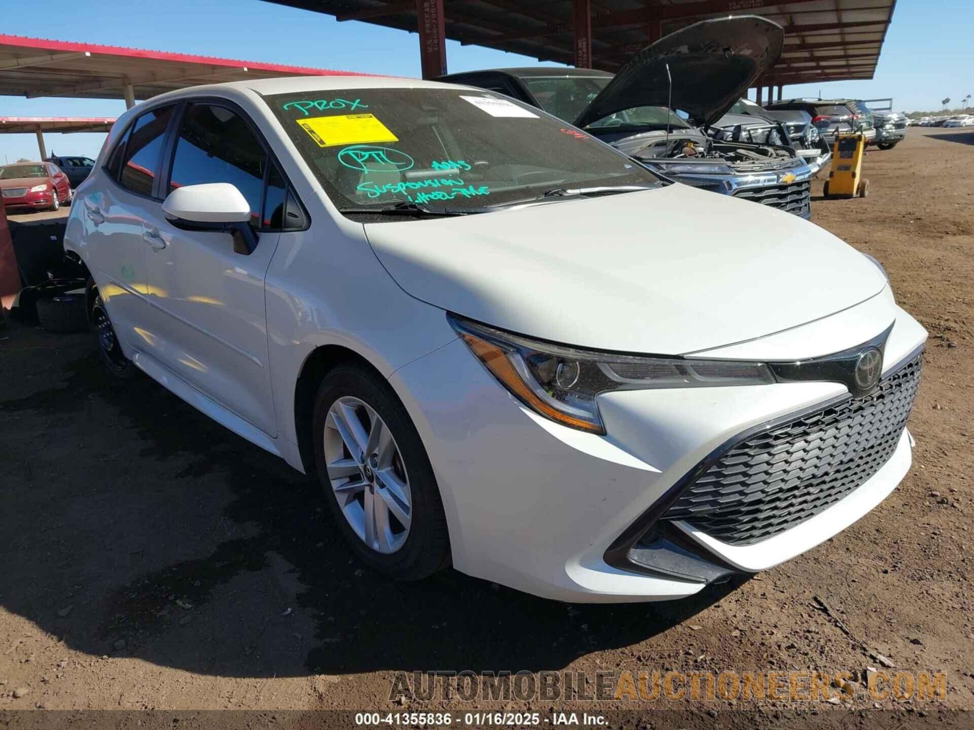 JTNK4RBE1K3038439 TOYOTA COROLLA 2019