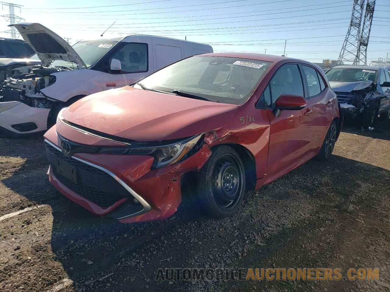 JTNK4RBE1K3052194 TOYOTA COROLLA 2019