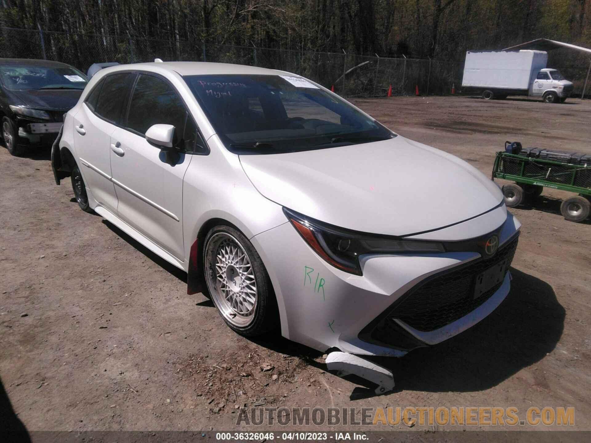 JTNK4RBE2K3008589 TOYOTA COROLLA HATCHBACK 2019