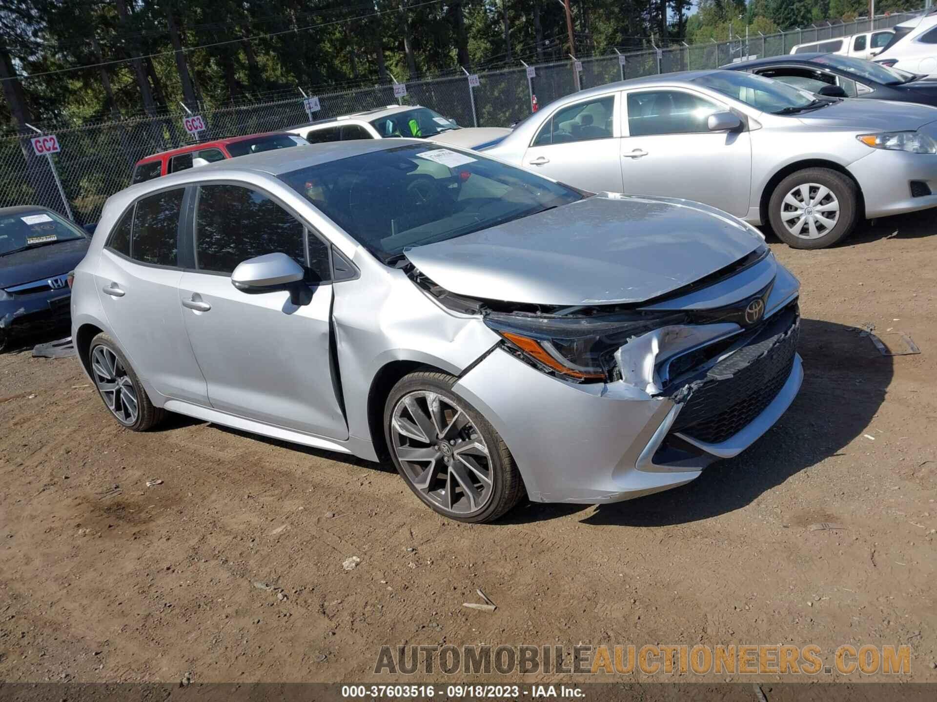 JTNK4RBE2K3040135 TOYOTA COROLLA HATCHBACK 2019