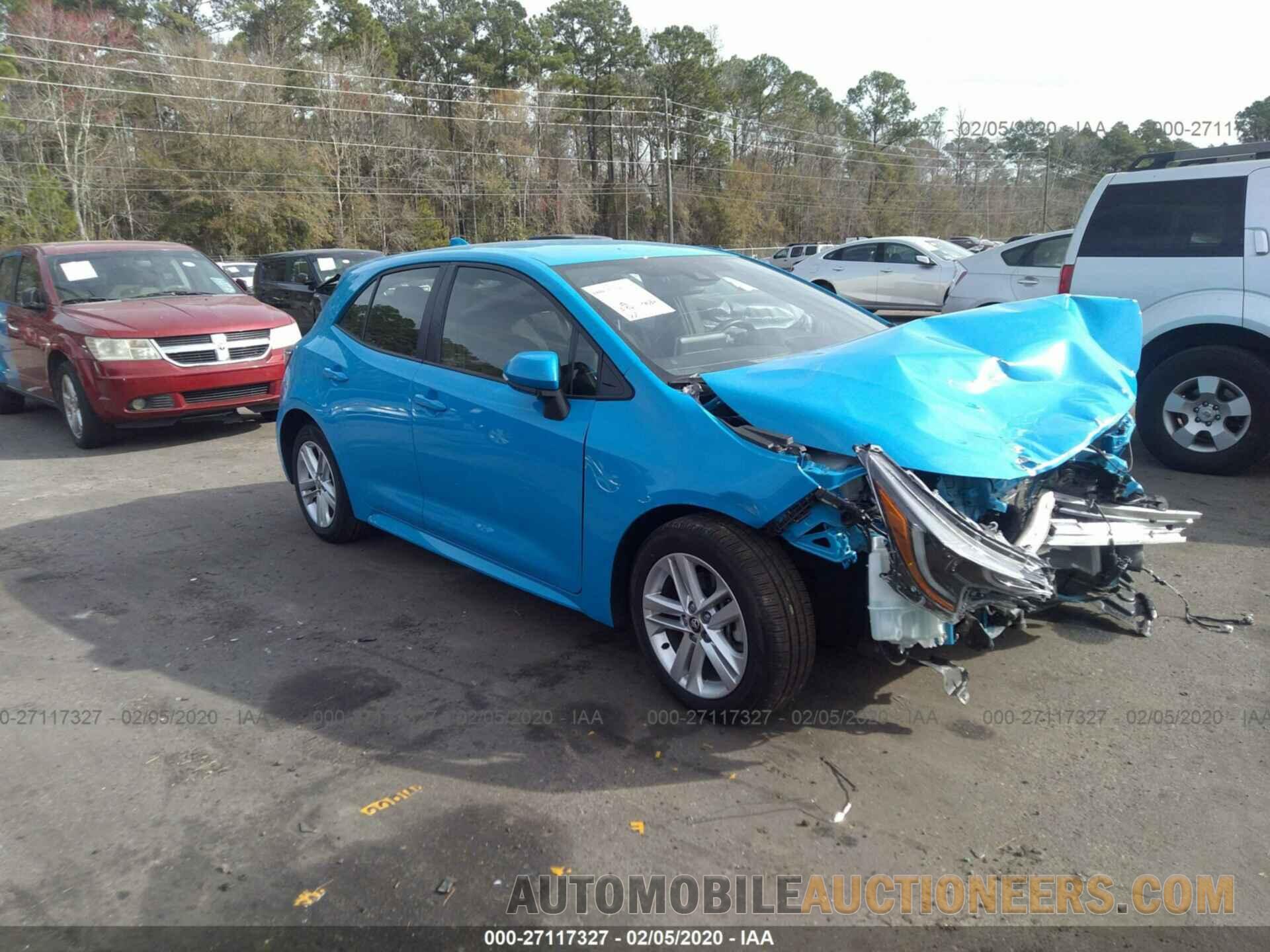 JTNK4RBE3K3049376 TOYOTA COROLLA 2019