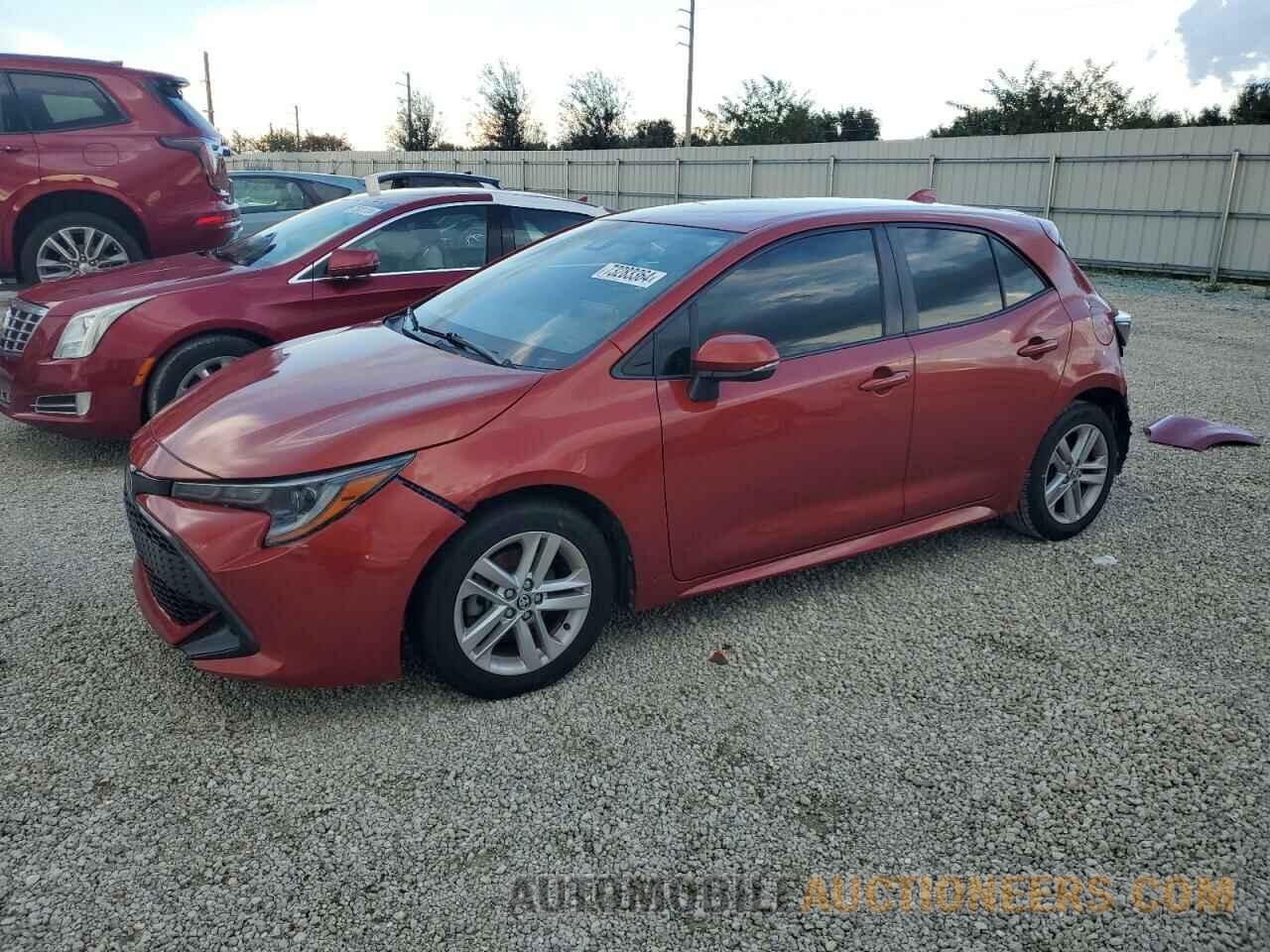 JTNK4RBE3K3063696 TOYOTA COROLLA 2019