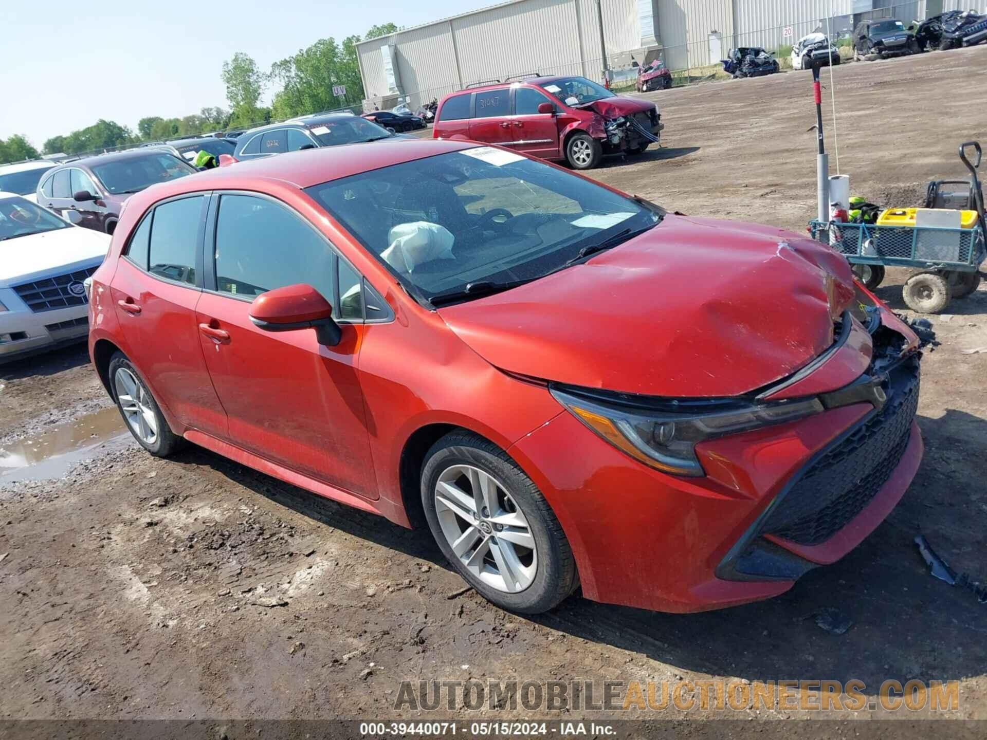 JTNK4RBE4K3063996 TOYOTA COROLLA 2019