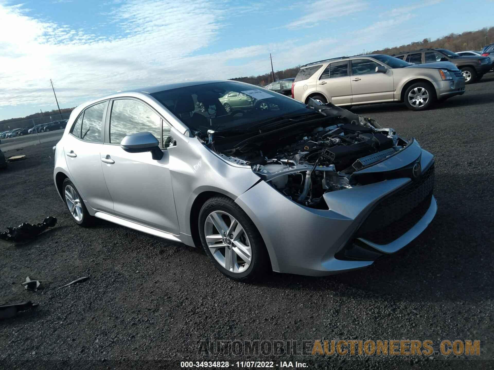 JTNK4RBE5K3037648 TOYOTA COROLLA HATCHBACK 2019