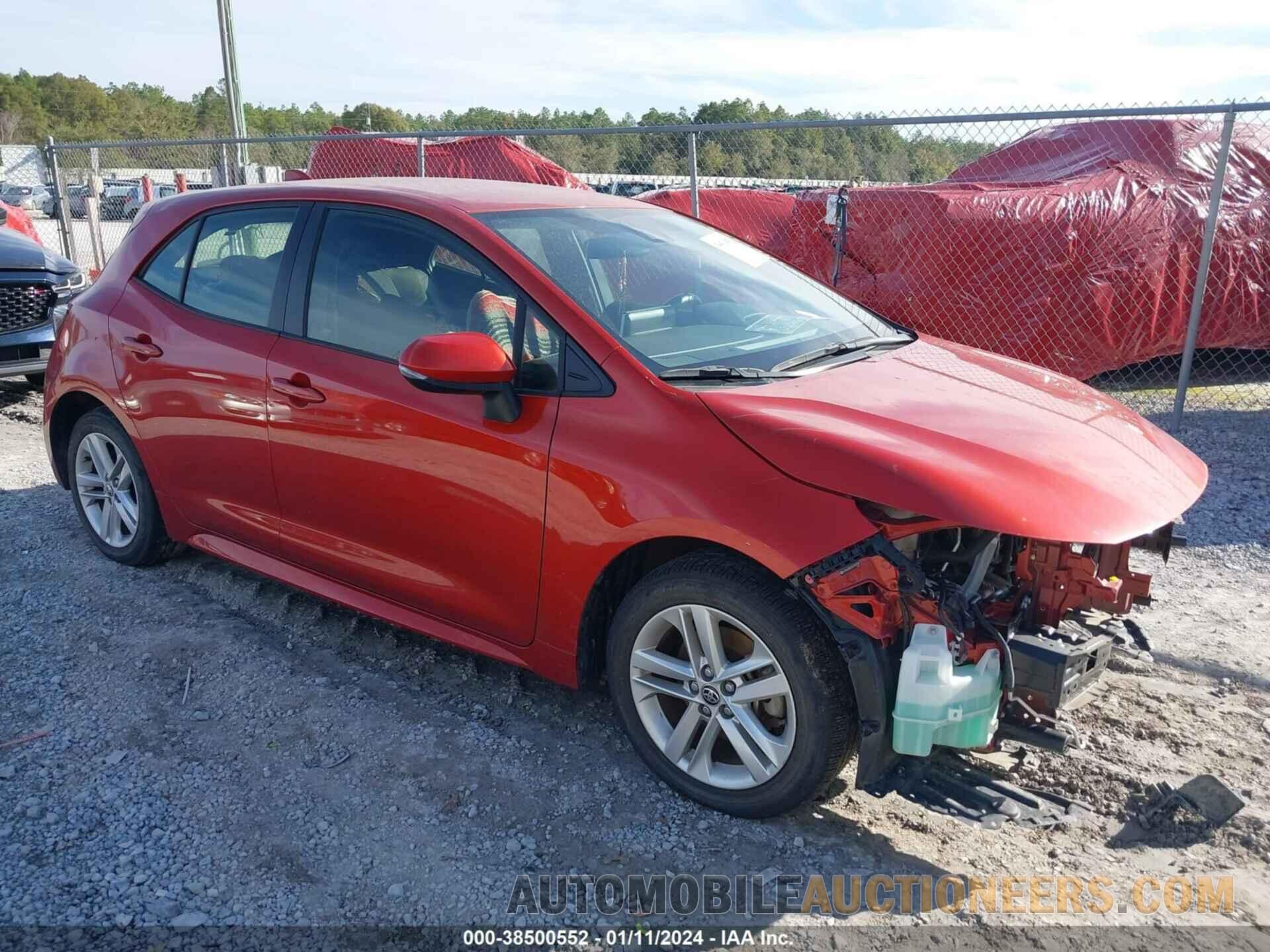 JTNK4RBE5K3044986 TOYOTA COROLLA 2019