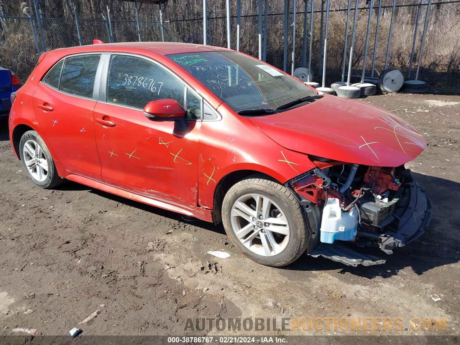 JTNK4RBE5K3066549 TOYOTA COROLLA 2019