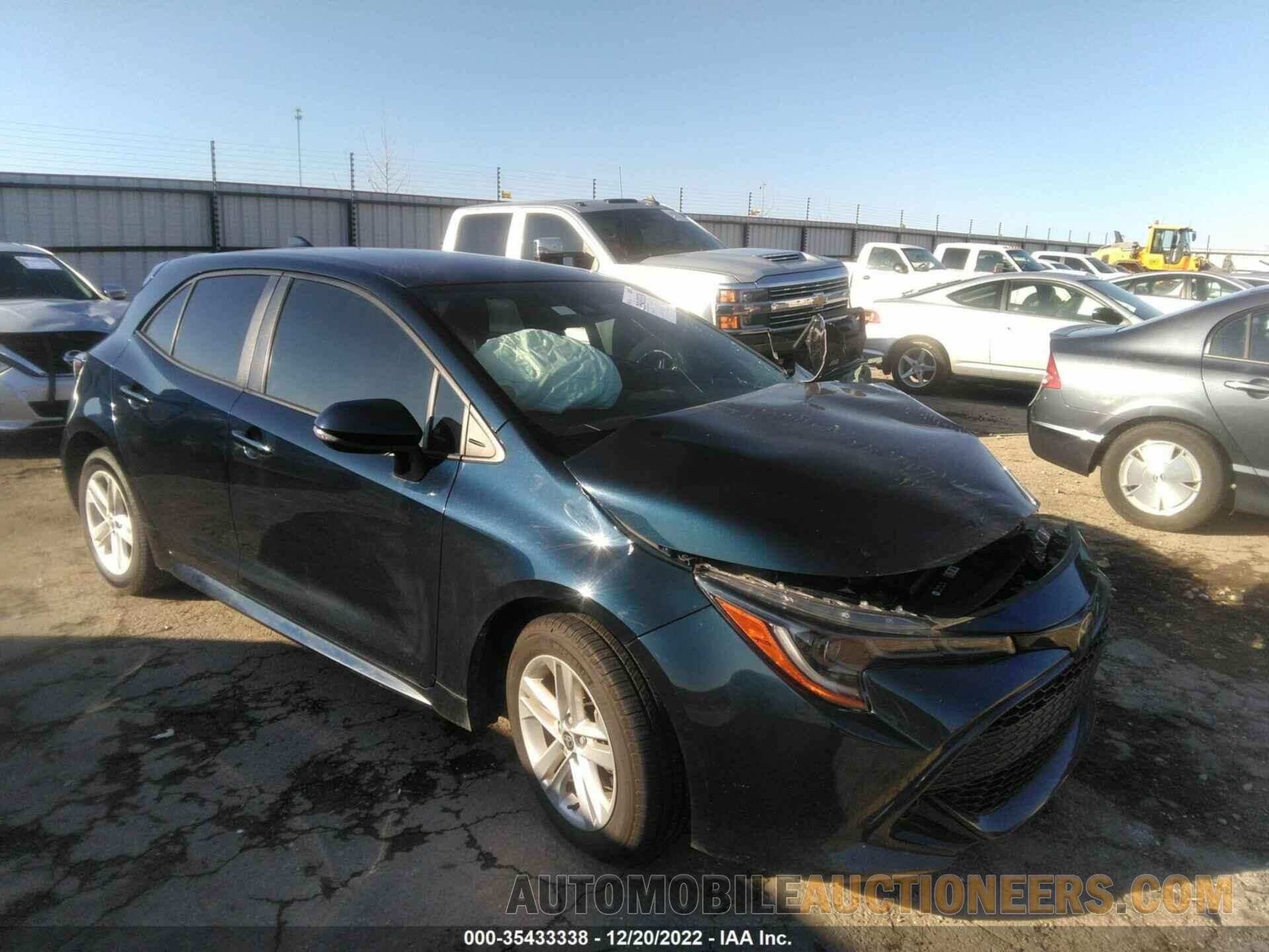 JTNK4RBE6K3012435 TOYOTA COROLLA HATCHBACK 2019