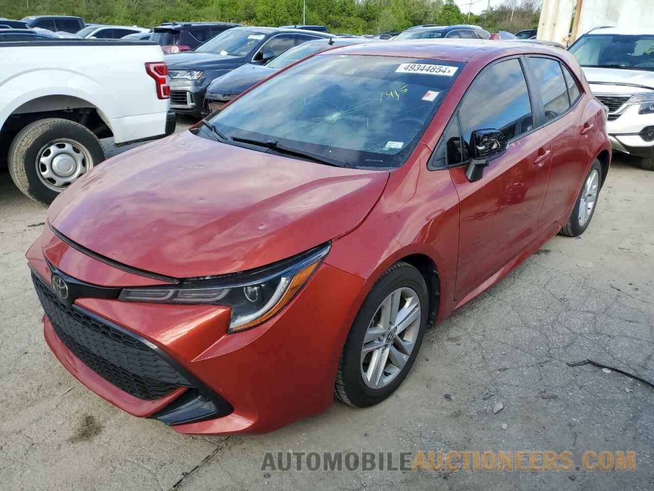 JTNK4RBE7K3012072 TOYOTA COROLLA 2019