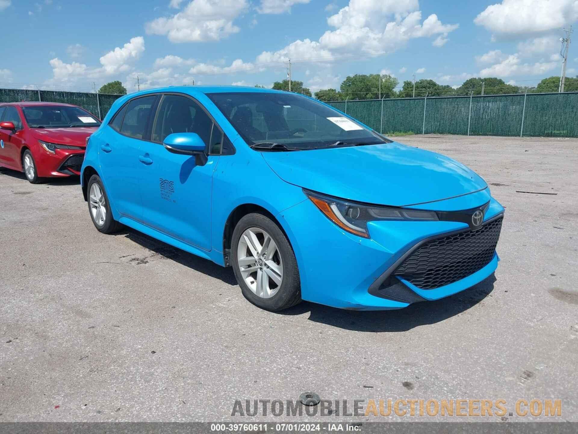 JTNK4RBE7K3038980 TOYOTA COROLLA 2019