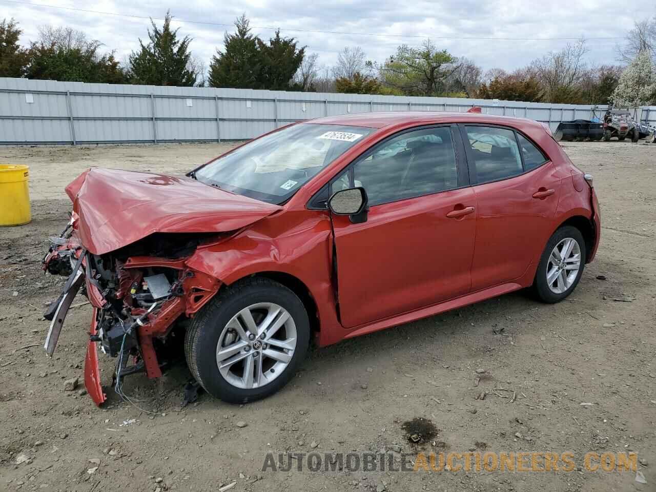 JTNK4RBE7K3041569 TOYOTA COROLLA 2019