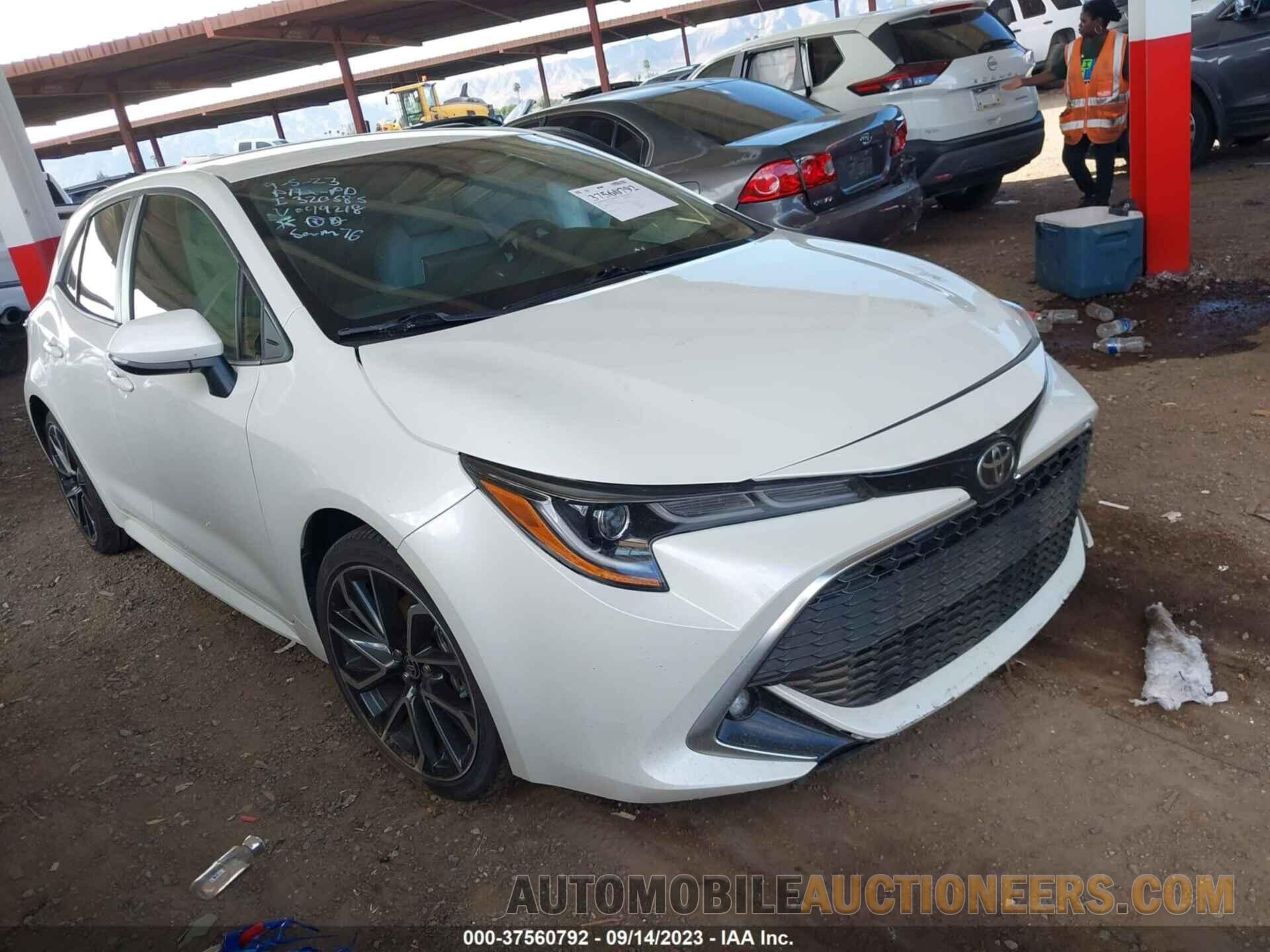 JTNK4RBE7K3049218 TOYOTA COROLLA 2019