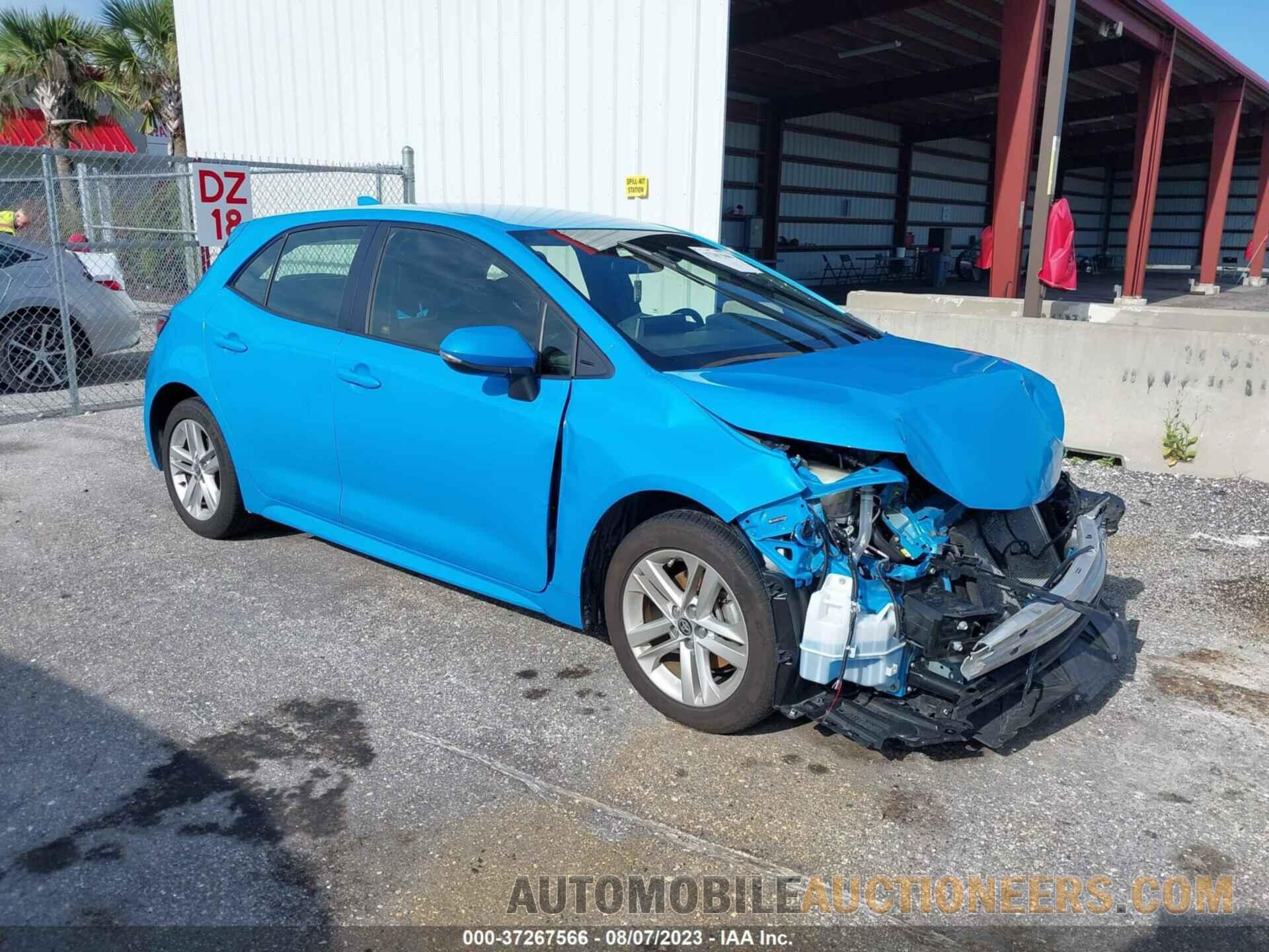 JTNK4RBE7K3059098 TOYOTA COROLLA HATCHBACK 2019