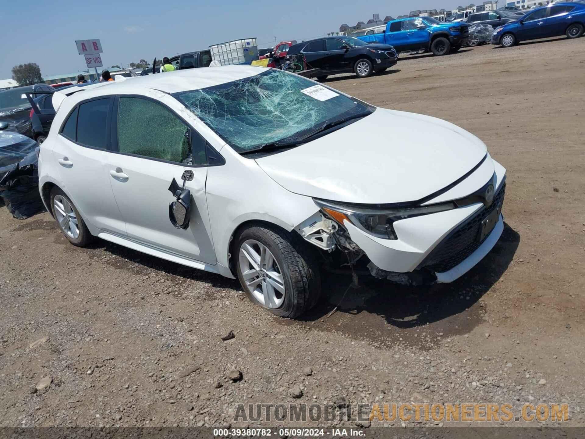 JTNK4RBE8K3007172 TOYOTA COROLLA 2019