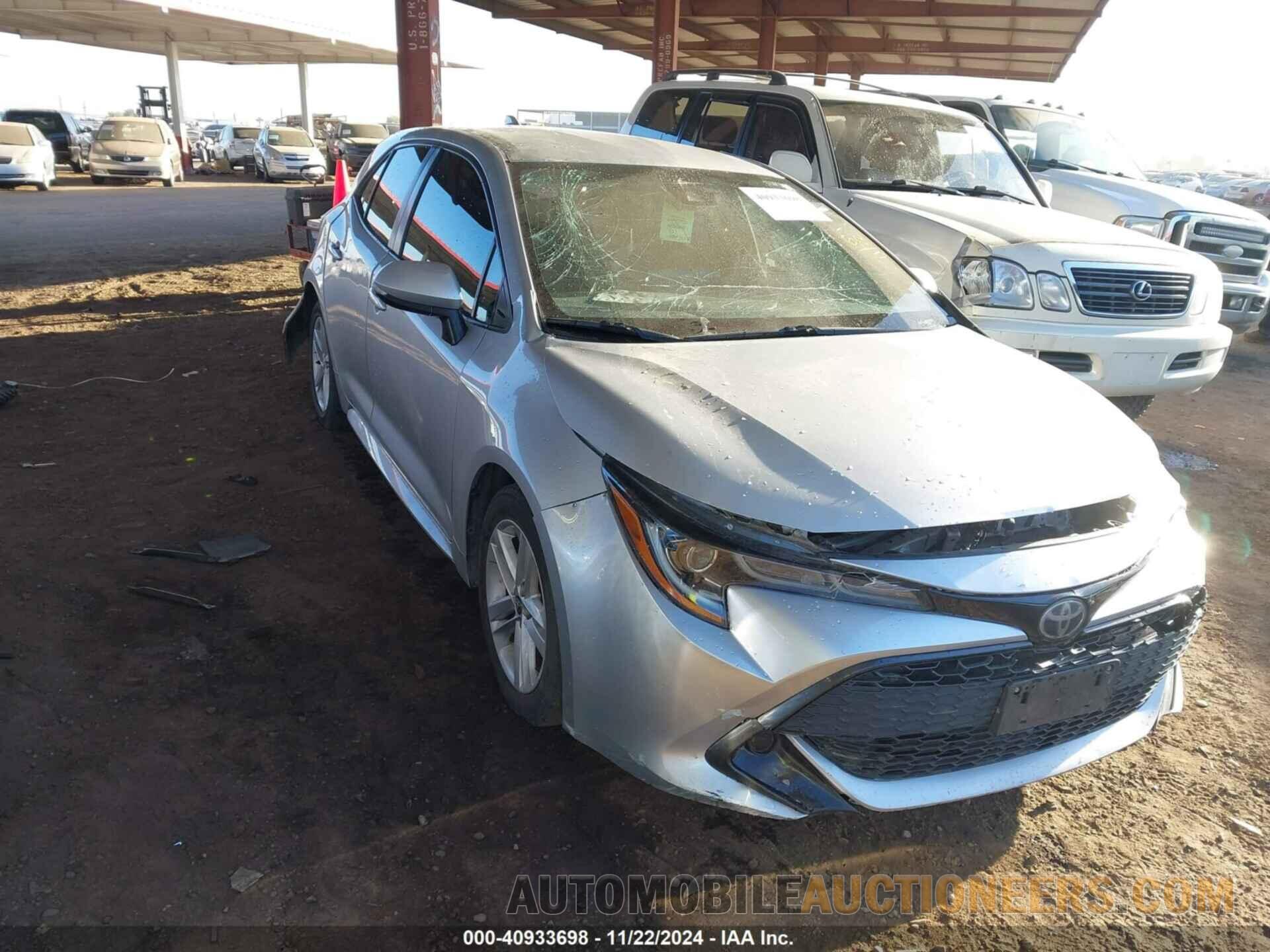 JTNK4RBE9K3009383 TOYOTA COROLLA 2019