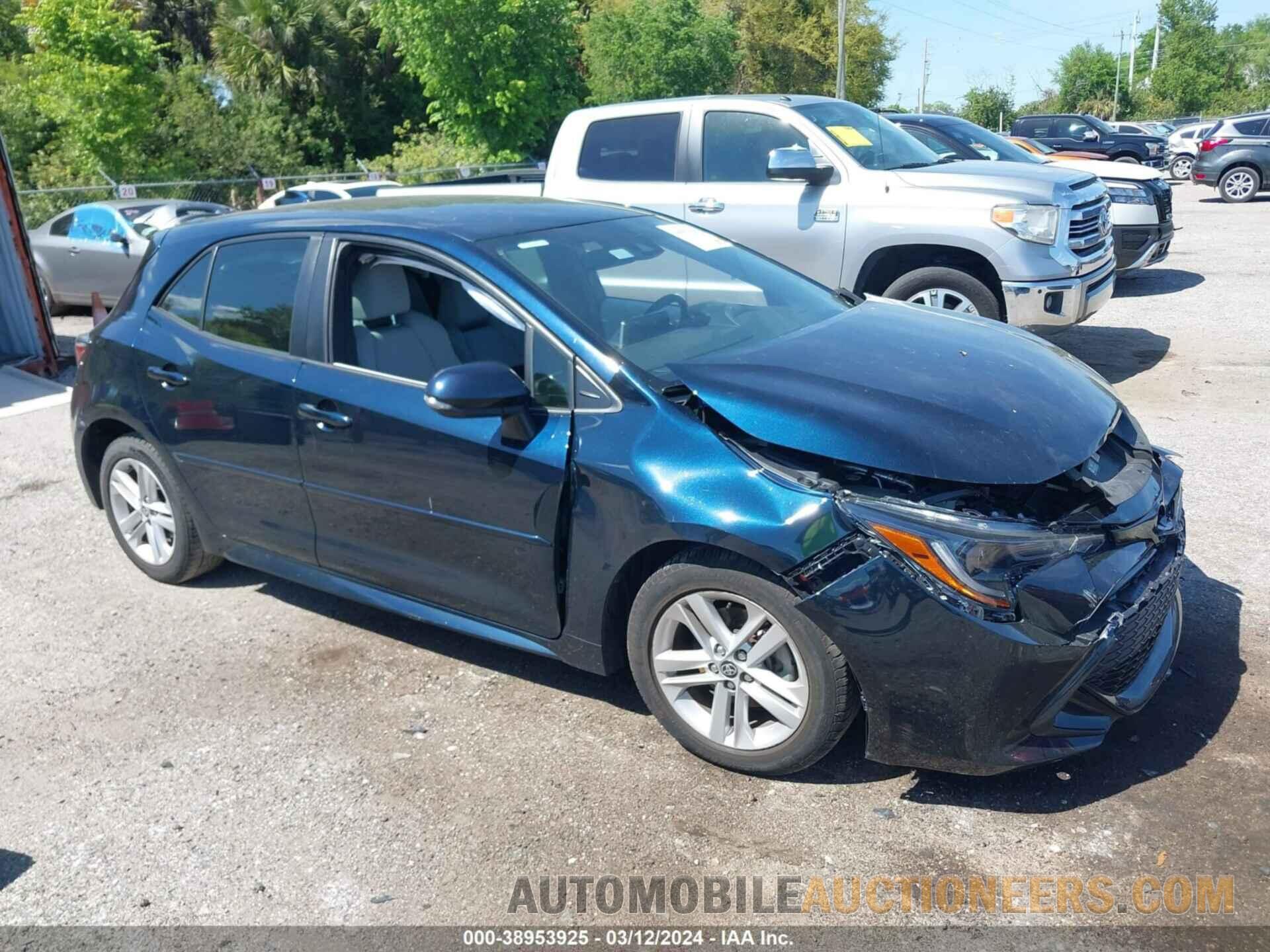 JTNK4RBE9K3034641 TOYOTA COROLLA 2019