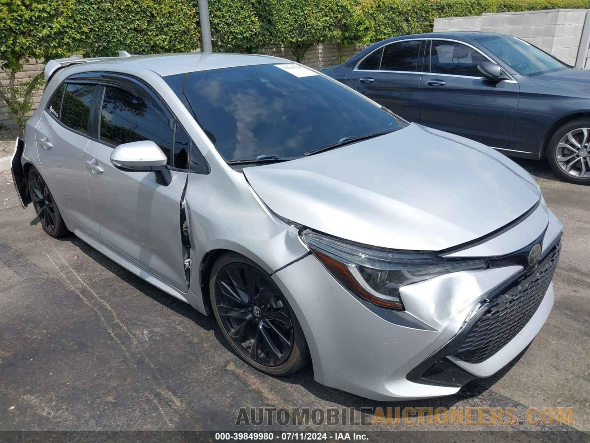 JTNK4RBE9K3037913 TOYOTA COROLLA 2019