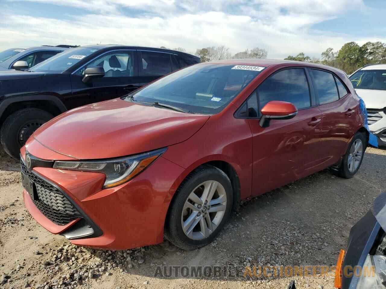 JTNK4RBEXK3016164 TOYOTA COROLLA 2019