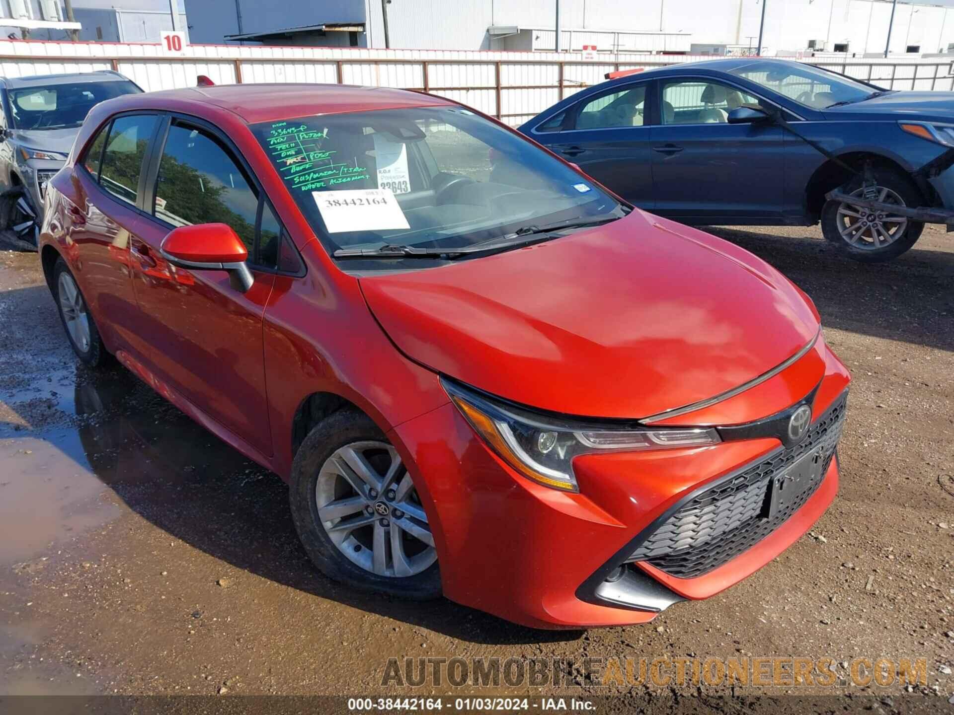 JTNK4RBEXK3016519 TOYOTA COROLLA 2019