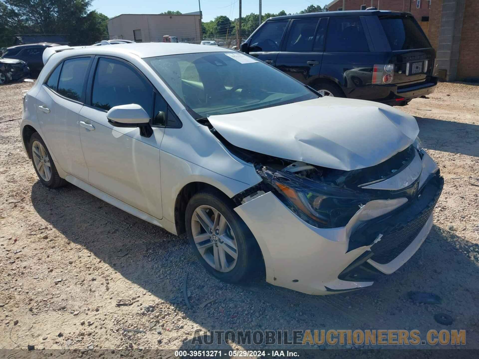 JTNK4RBEXK3069687 TOYOTA COROLLA 2019