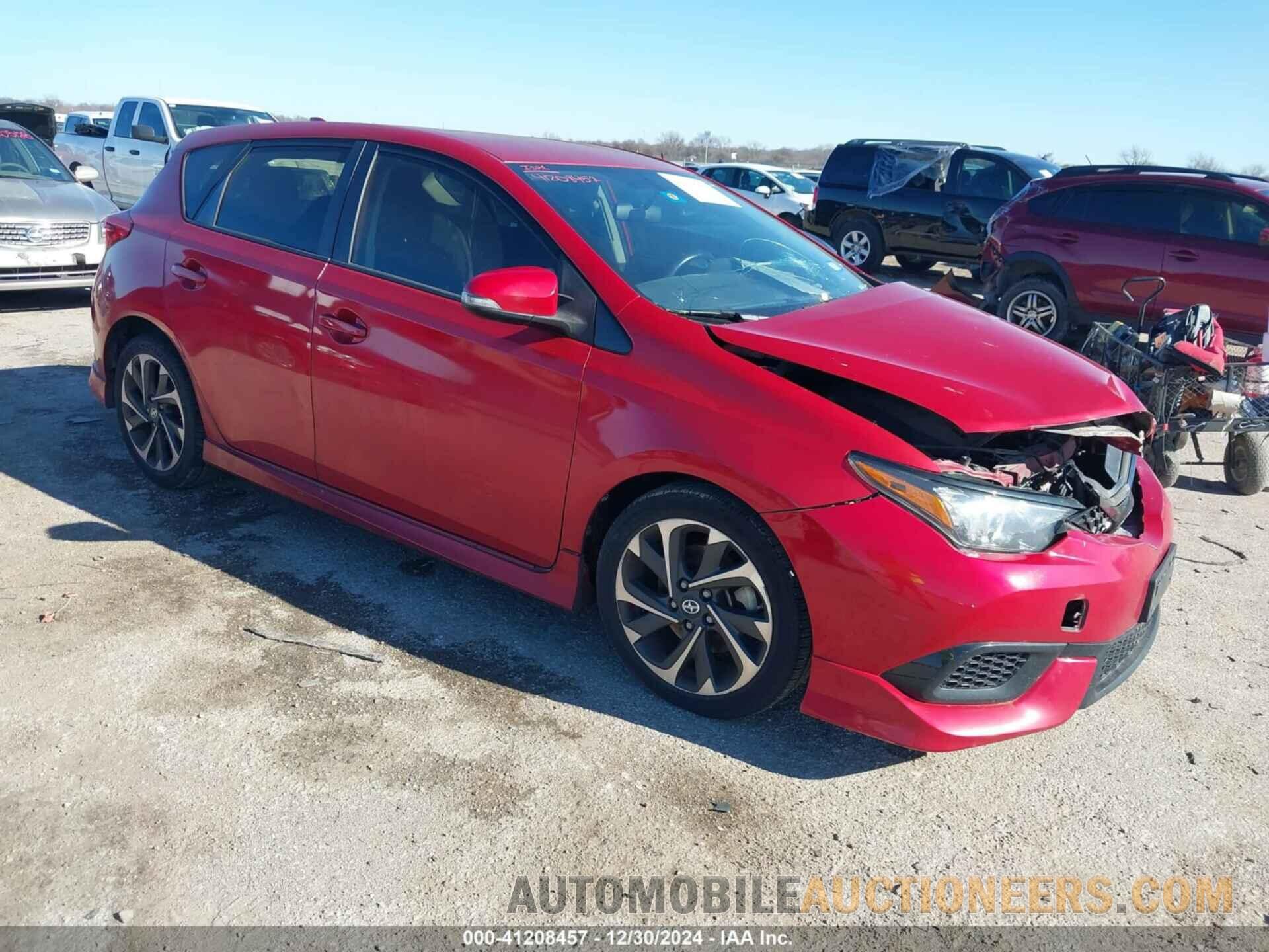 JTNKARJE1GJ522608 TOYOTA SCION IM 2016