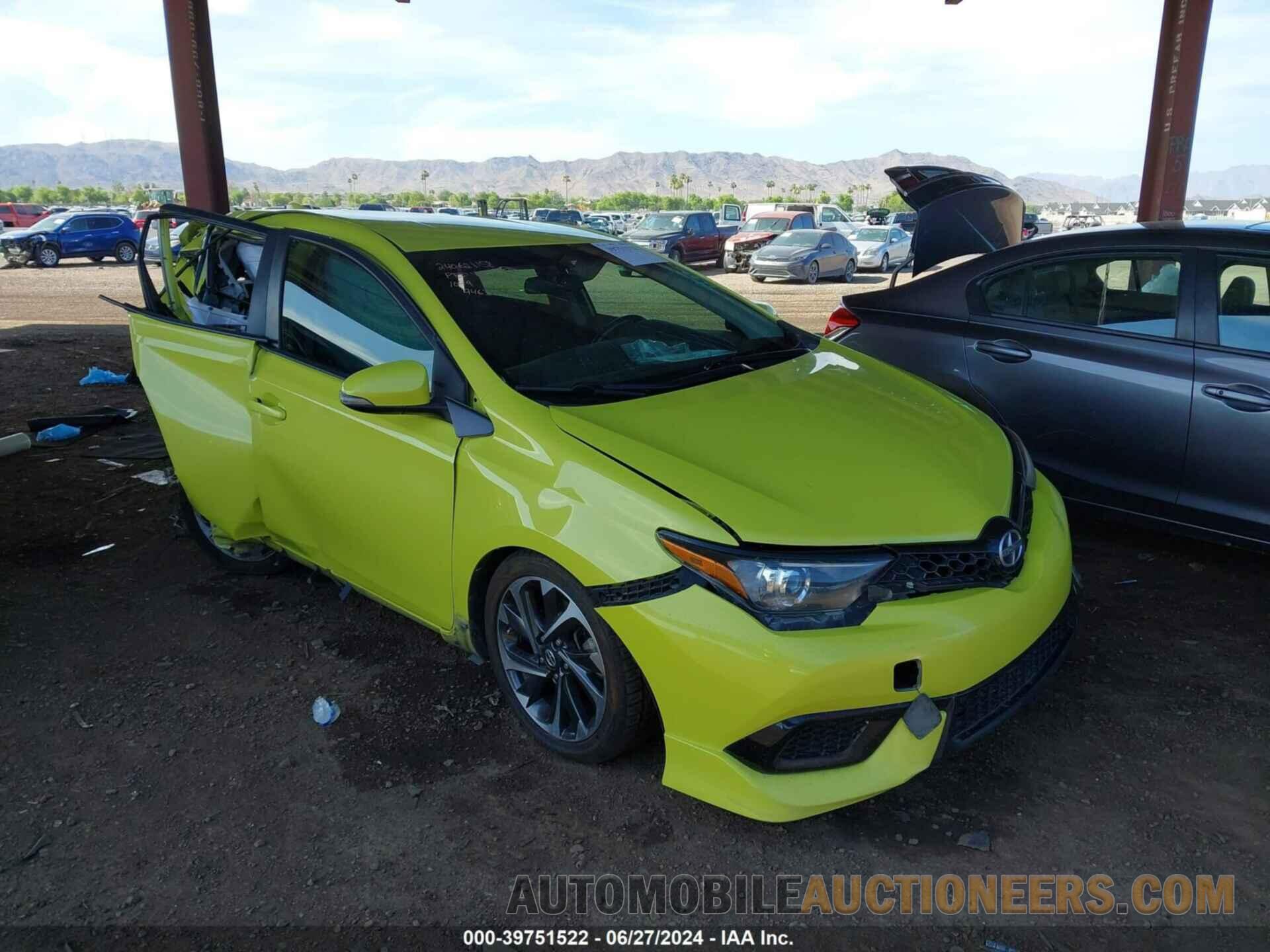 JTNKARJE2GJ509463 TOYOTA SCION IM 2016