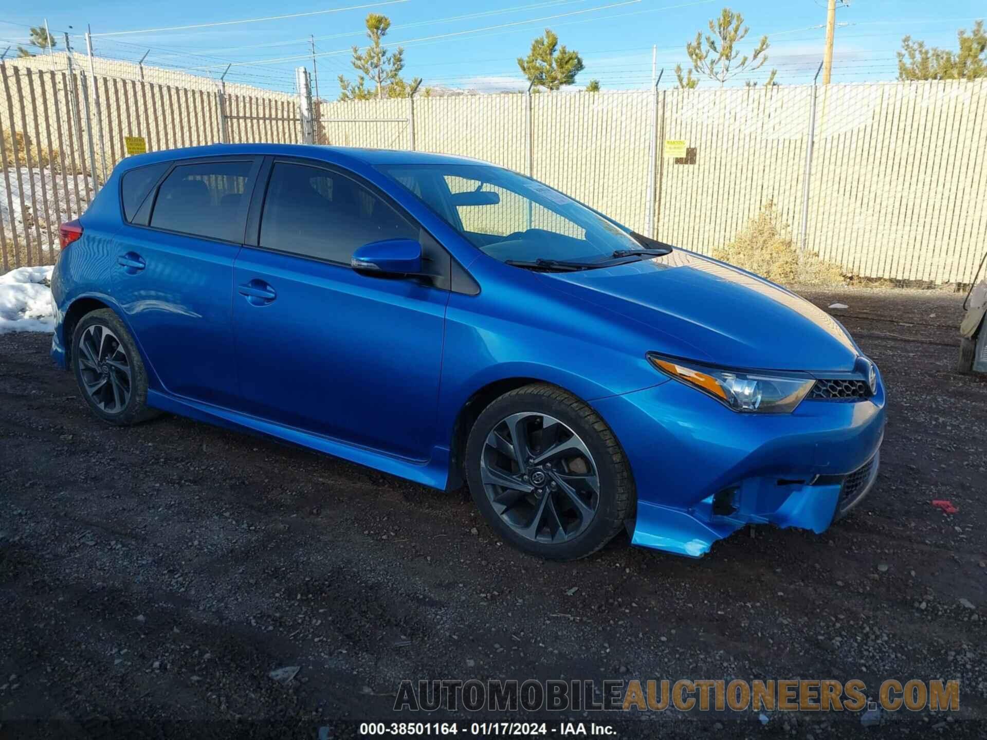 JTNKARJE2GJ523170 TOYOTA SCION IM 2016