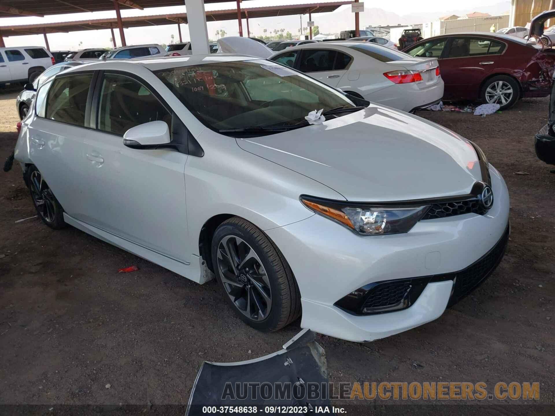 JTNKARJE3GJ511321 TOYOTA SCION IM 2016