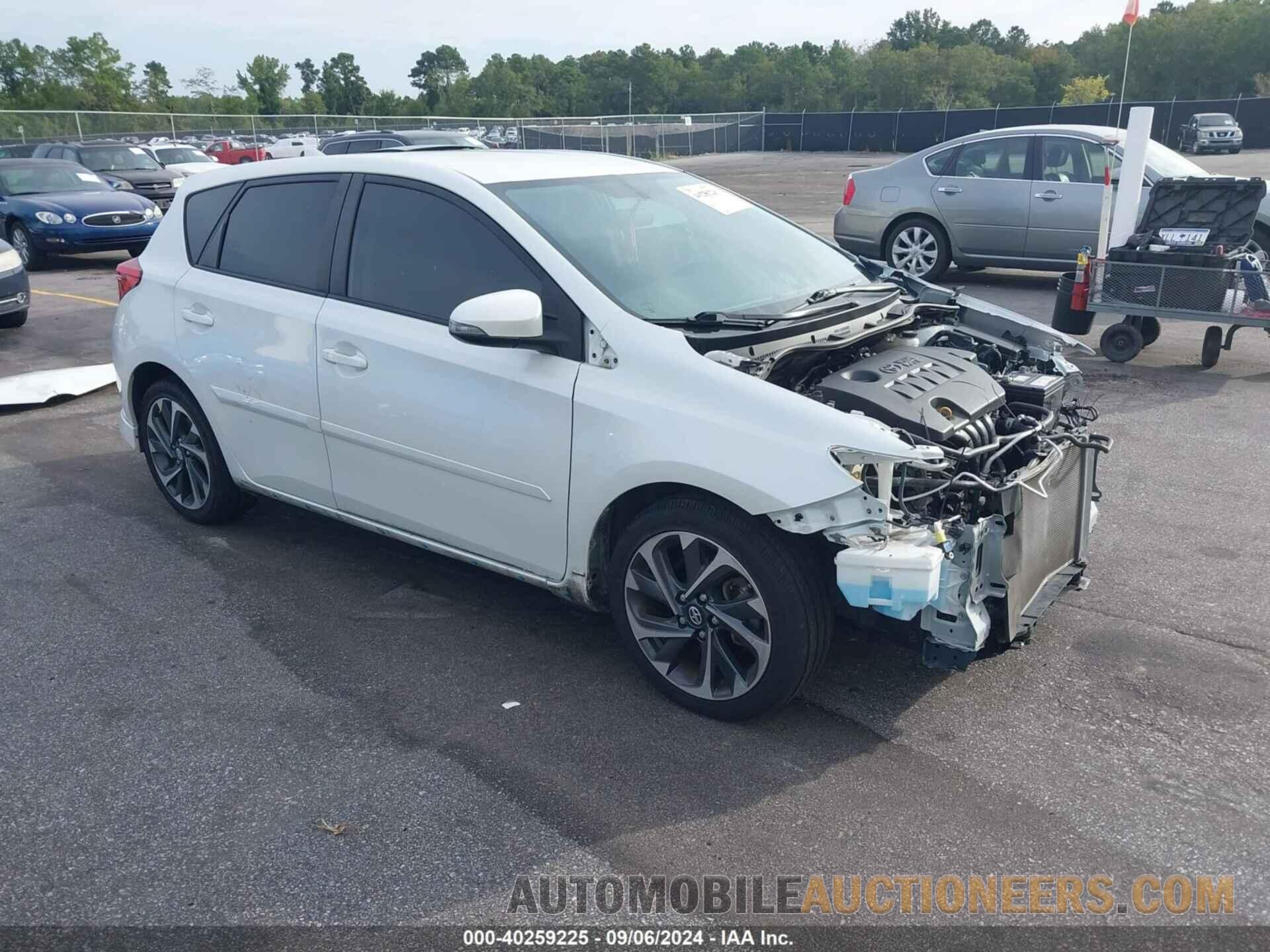 JTNKARJE3GJ936183 TOYOTA SCION IM 2016