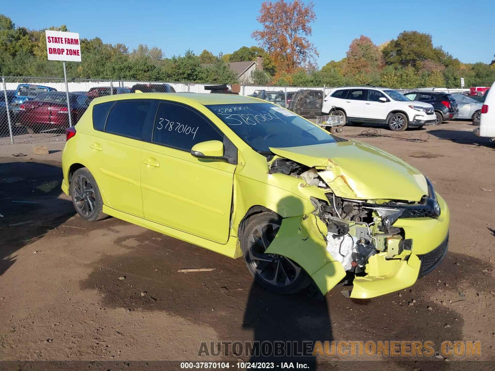 JTNKARJE3HJ536026 TOYOTA COROLLA IM 2017