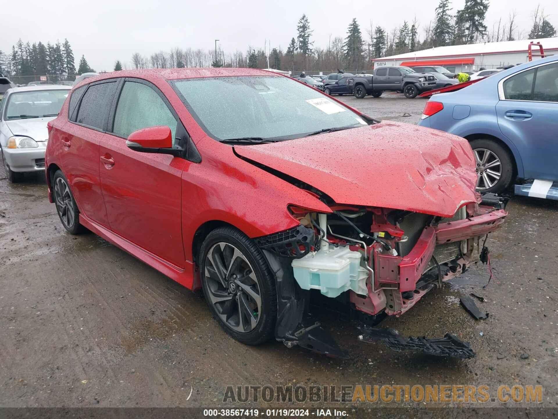 JTNKARJE3HJ542781 TOYOTA COROLLA IM 2017