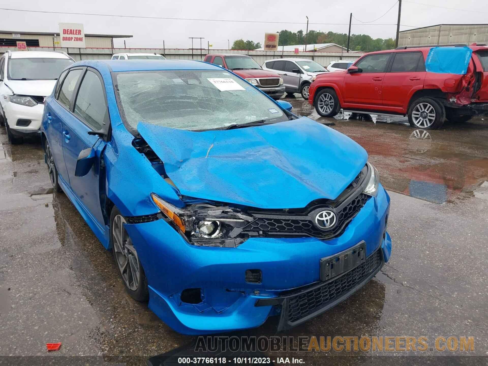 JTNKARJE3JJ562437 TOYOTA COROLLA IM 2018